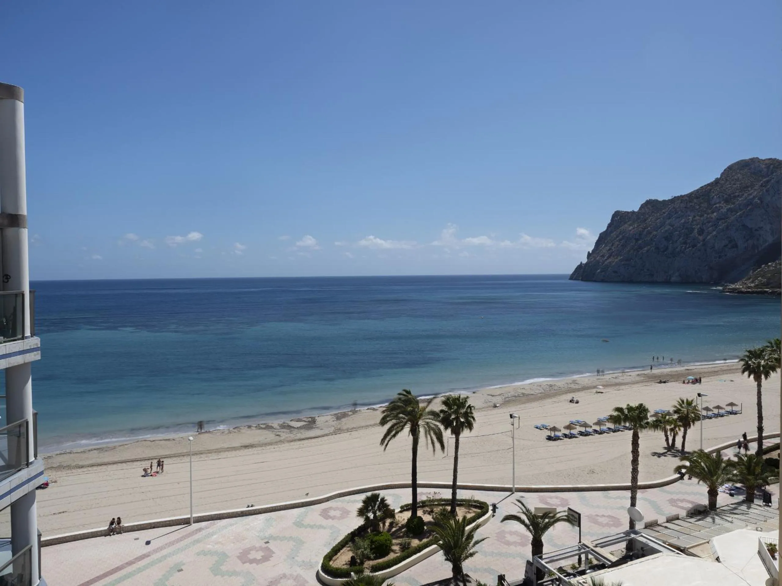 Balcony/Terrace in Apartamentos Hipocampos Calpe Rent Apart