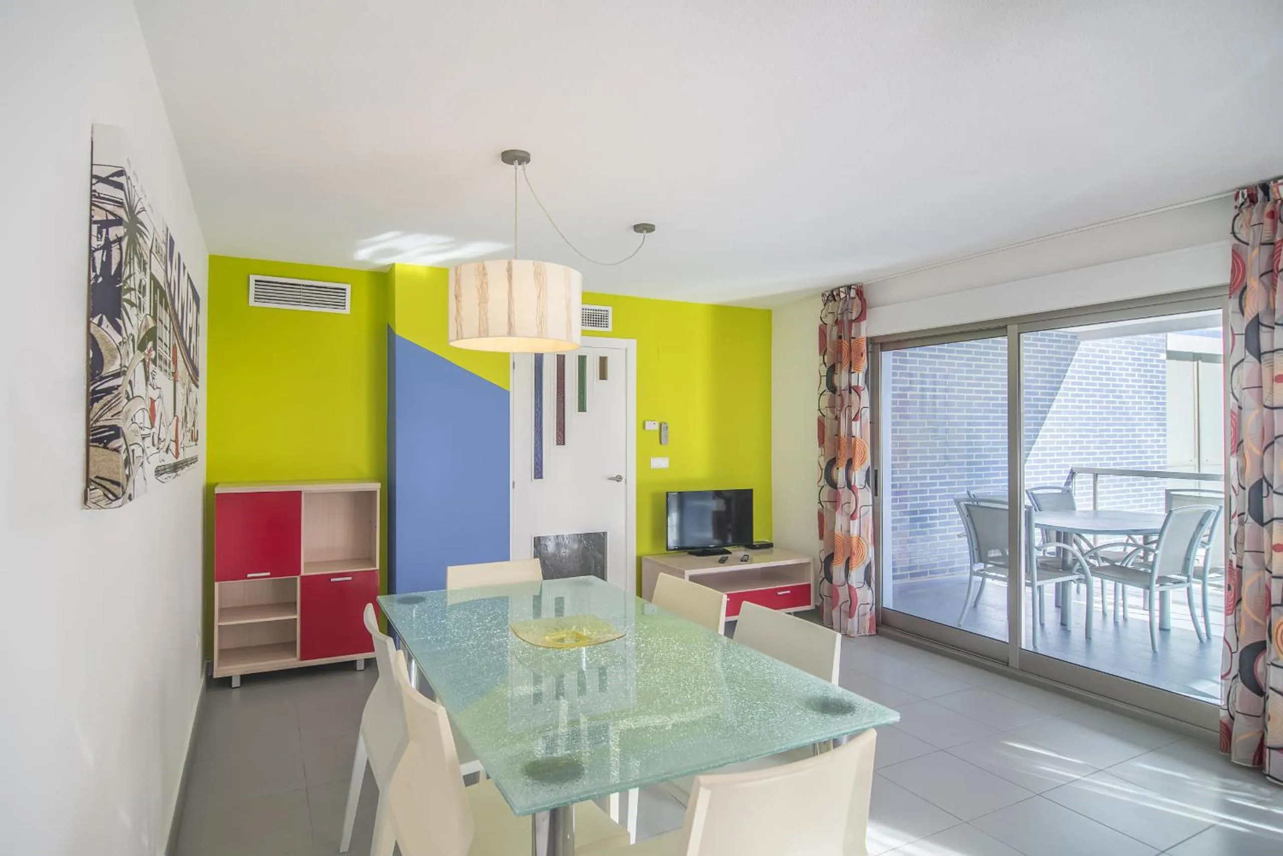 Dining area in Apartamentos Hipocampos Calpe Rent Apart