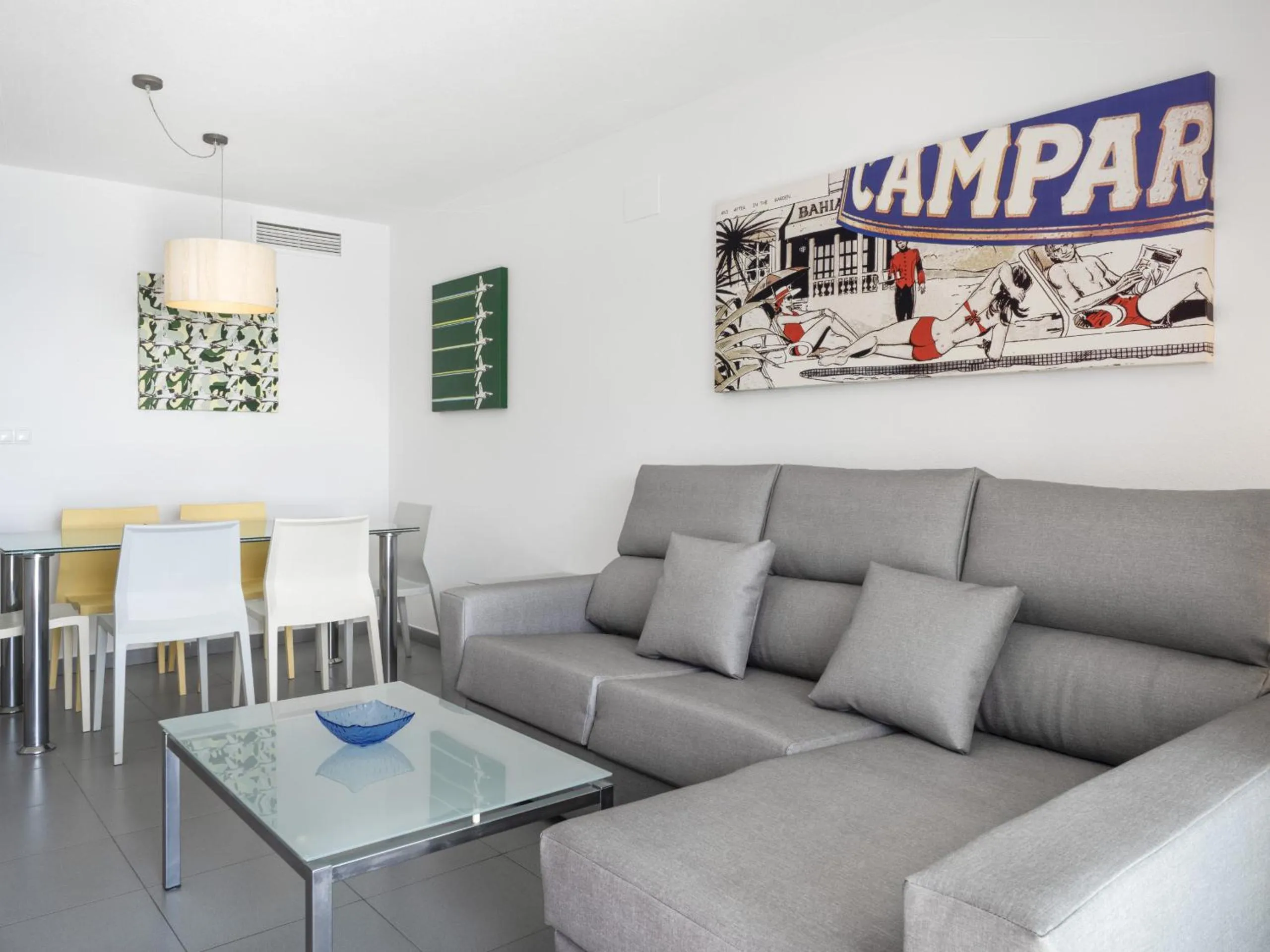 Communal lounge/ TV room in Apartamentos Hipocampos Calpe Rent Apart
