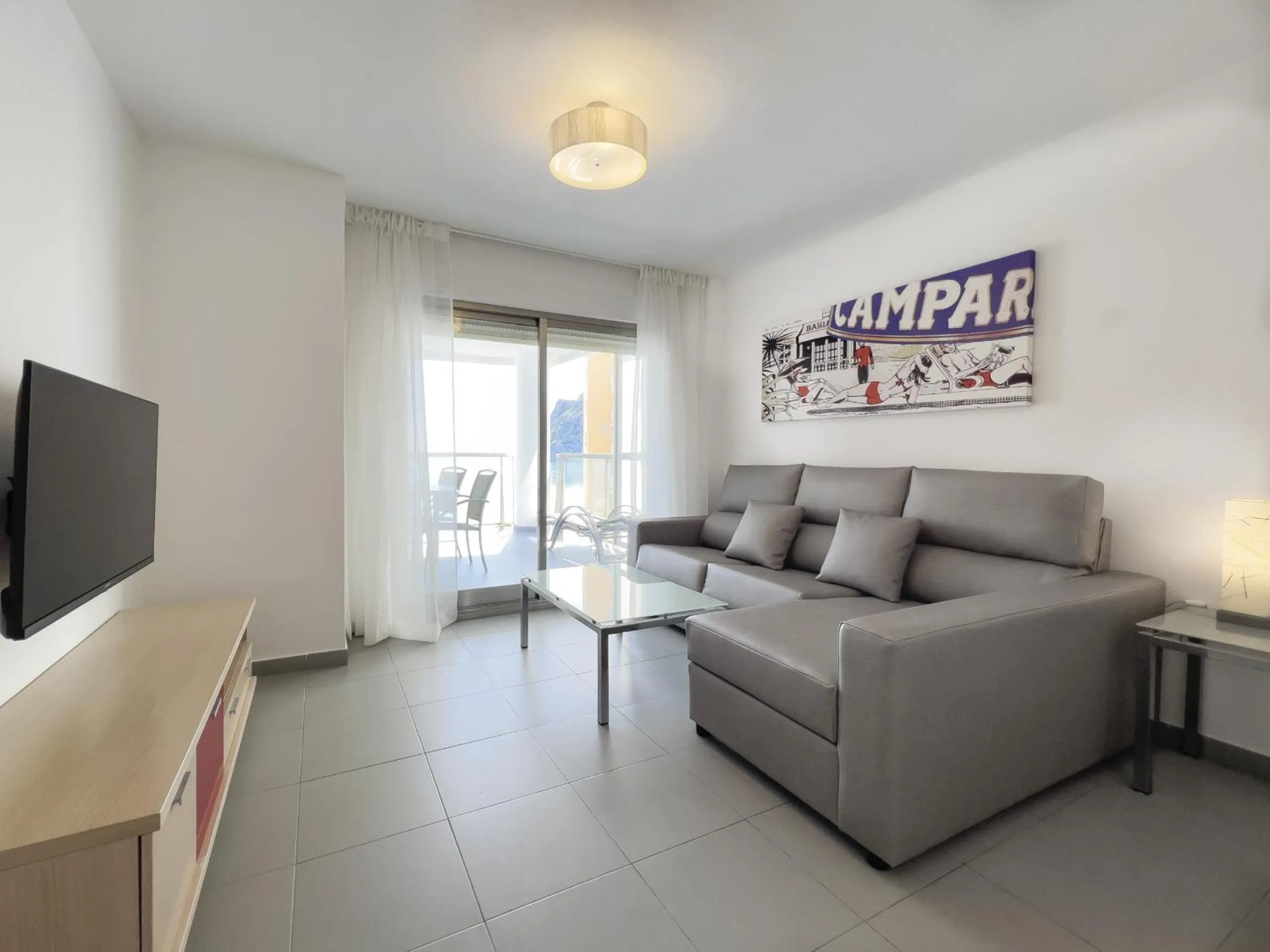 Communal lounge/ TV room in Apartamentos Hipocampos Calpe Rent Apart