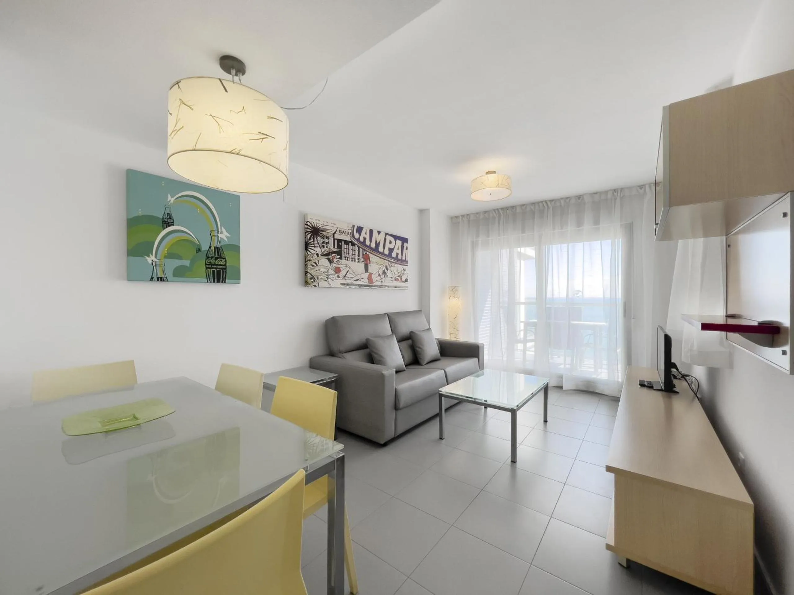 Communal lounge/ TV room in Apartamentos Hipocampos Calpe Rent Apart