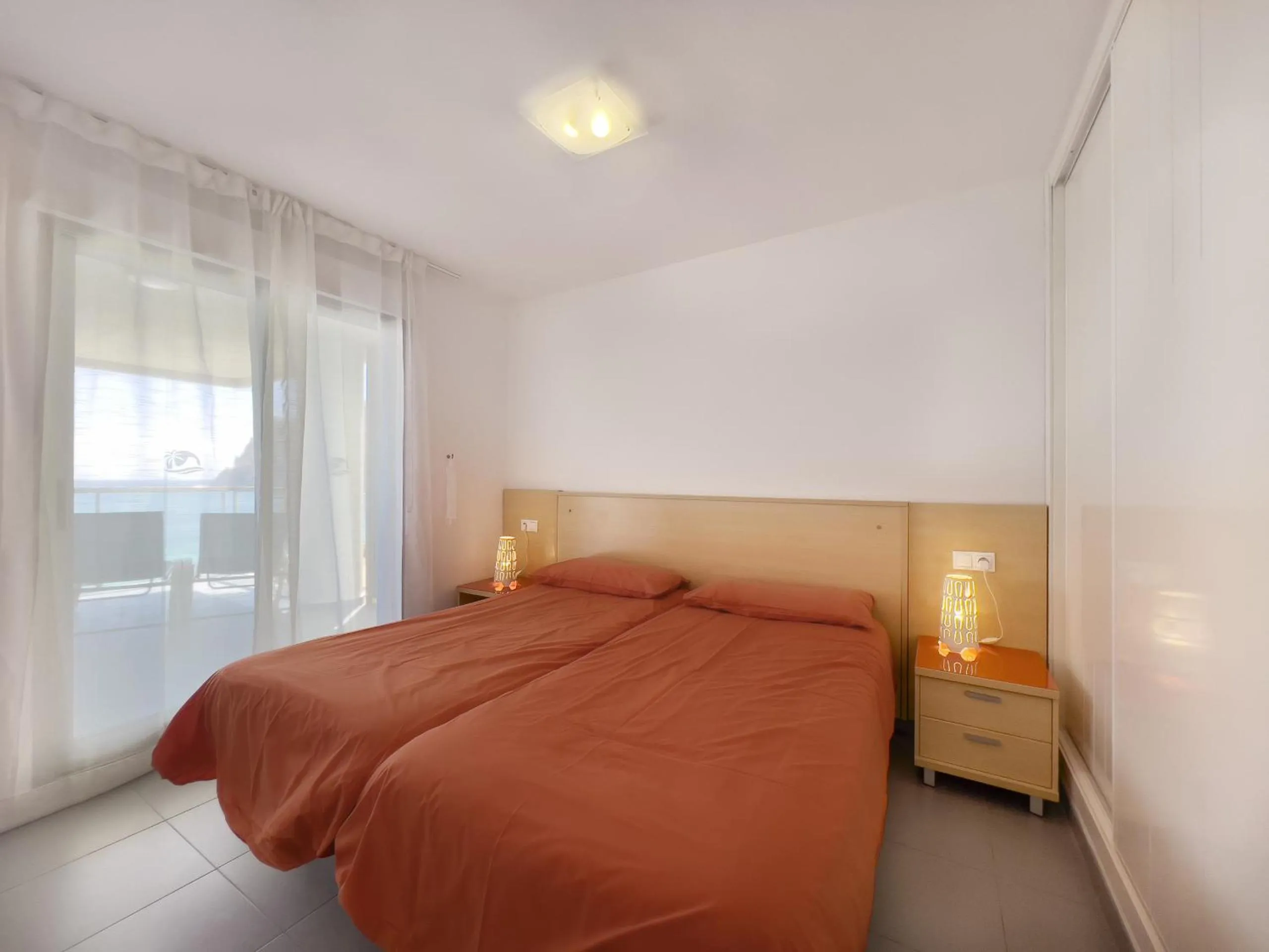 Bed in Apartamentos Hipocampos Calpe Rent Apart
