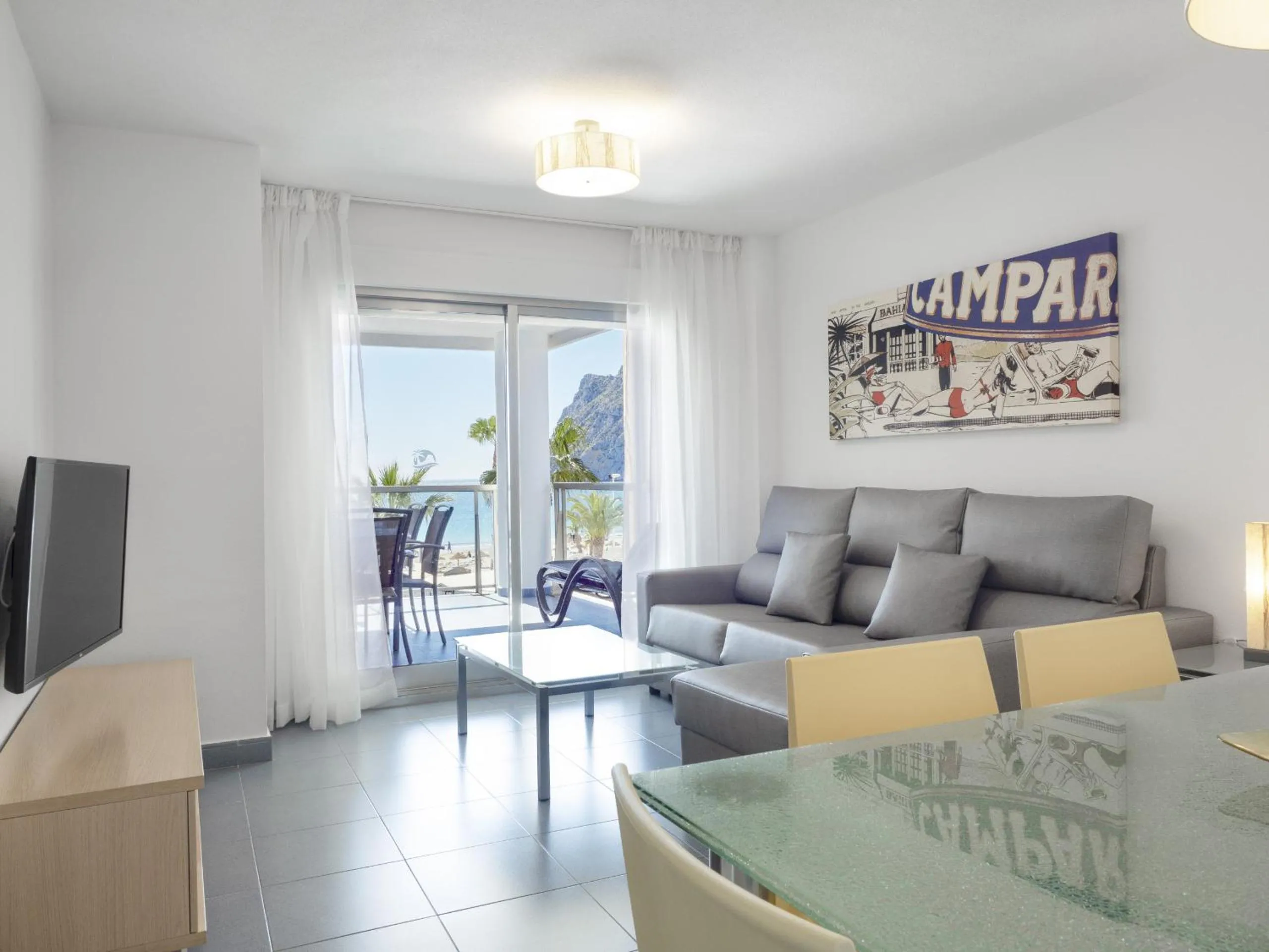 Communal lounge/ TV room in Apartamentos Hipocampos Calpe Rent Apart