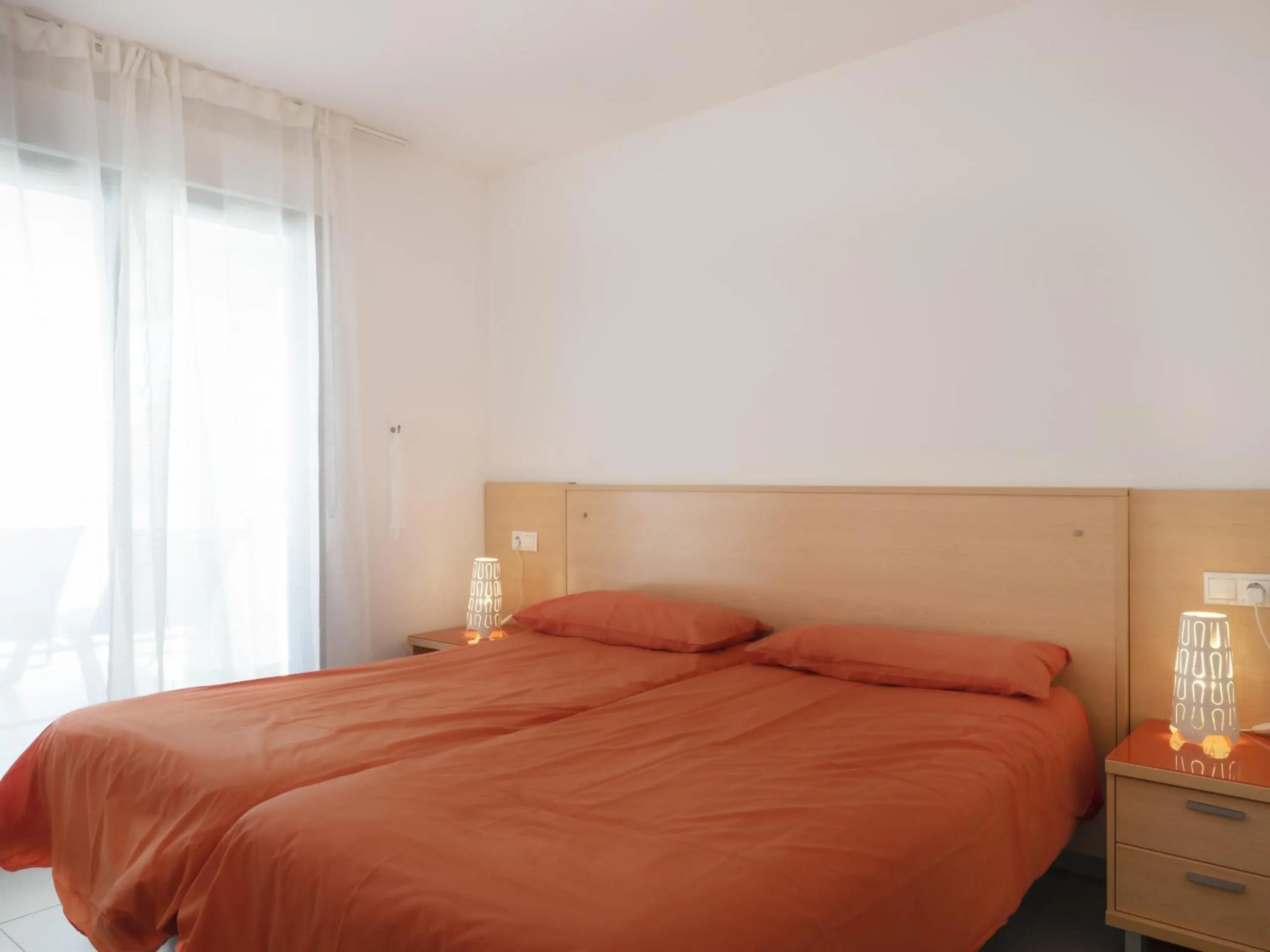 Bed in Apartamentos Hipocampos Calpe Rent Apart