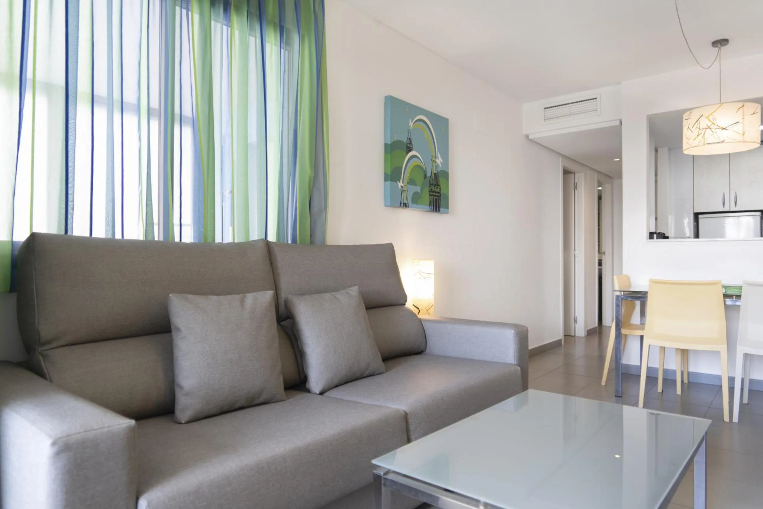 Communal lounge/ TV room in Apartamentos Hipocampos Calpe Rent Apart