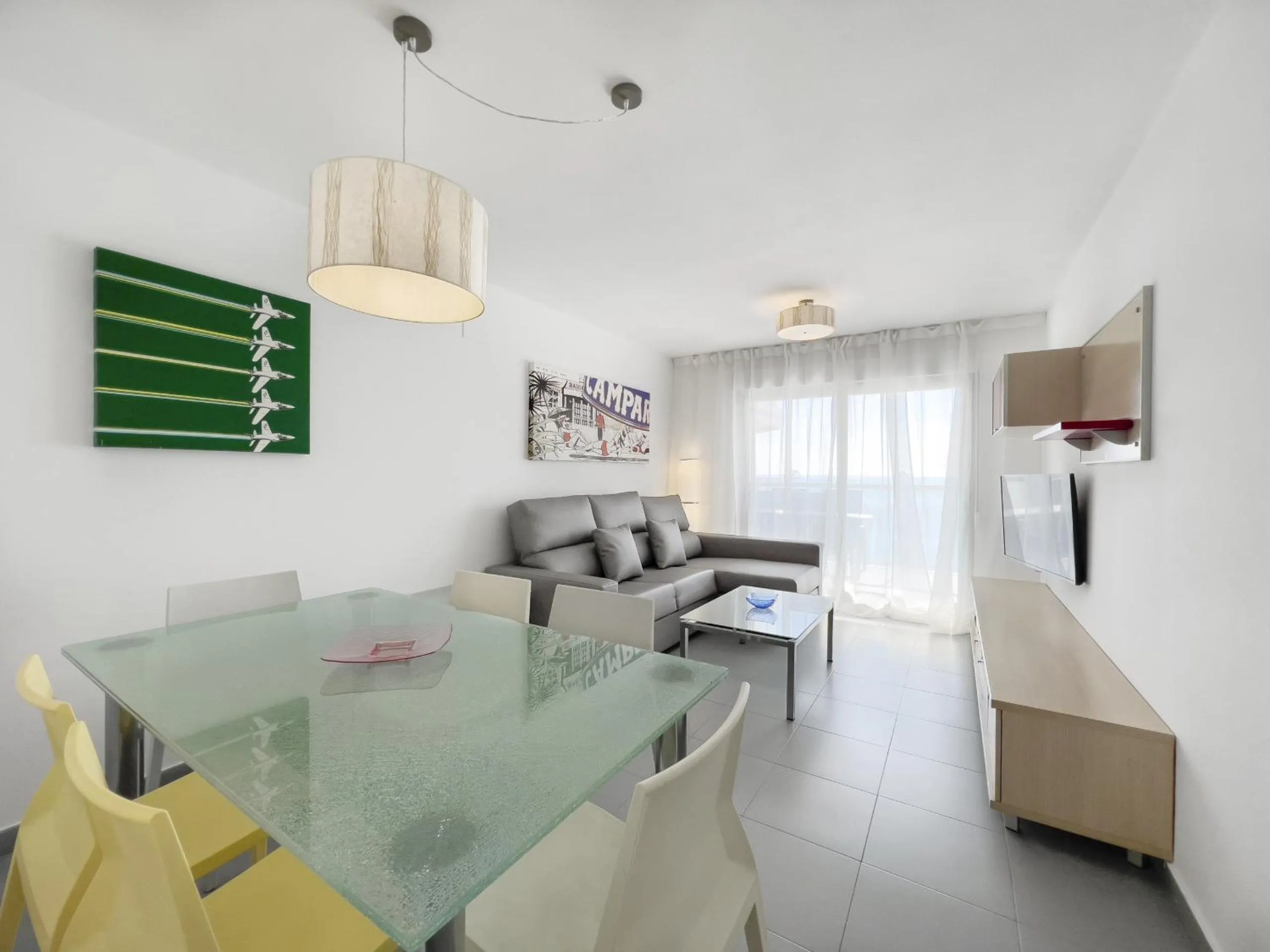 Communal lounge/ TV room in Apartamentos Hipocampos Calpe Rent Apart