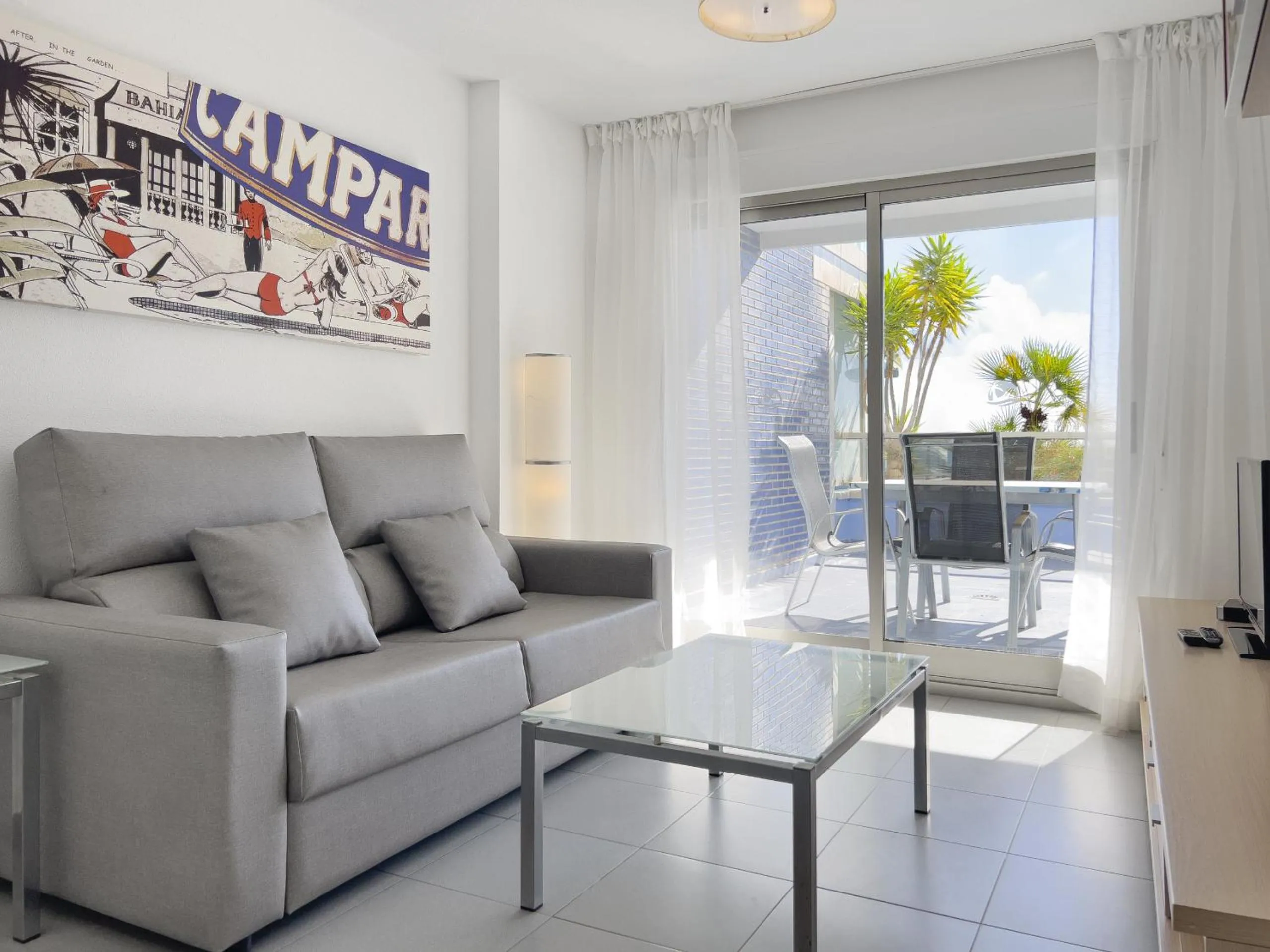 Communal lounge/ TV room in Apartamentos Hipocampos Calpe Rent Apart