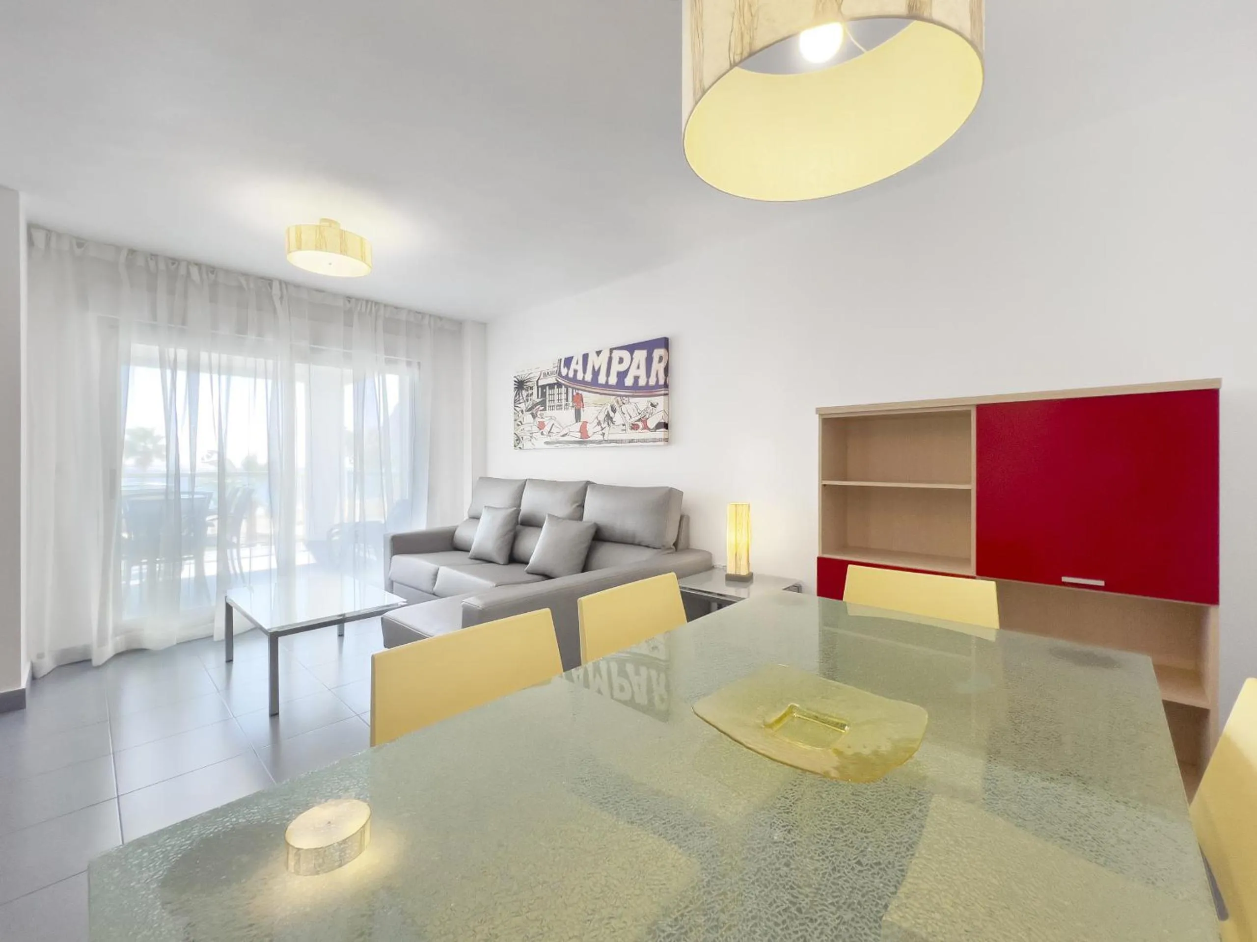 Communal lounge/ TV room in Apartamentos Hipocampos Calpe Rent Apart
