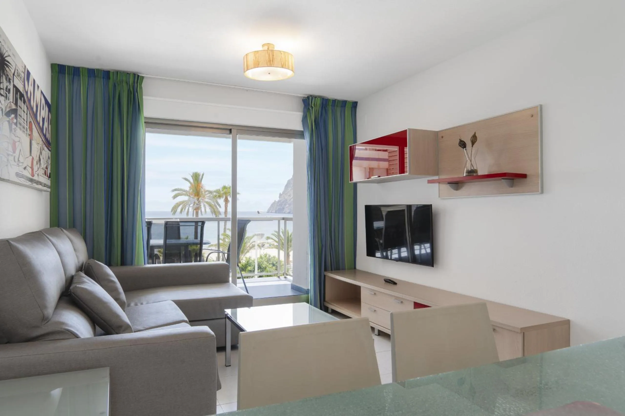 Communal lounge/ TV room in Apartamentos Hipocampos Calpe Rent Apart
