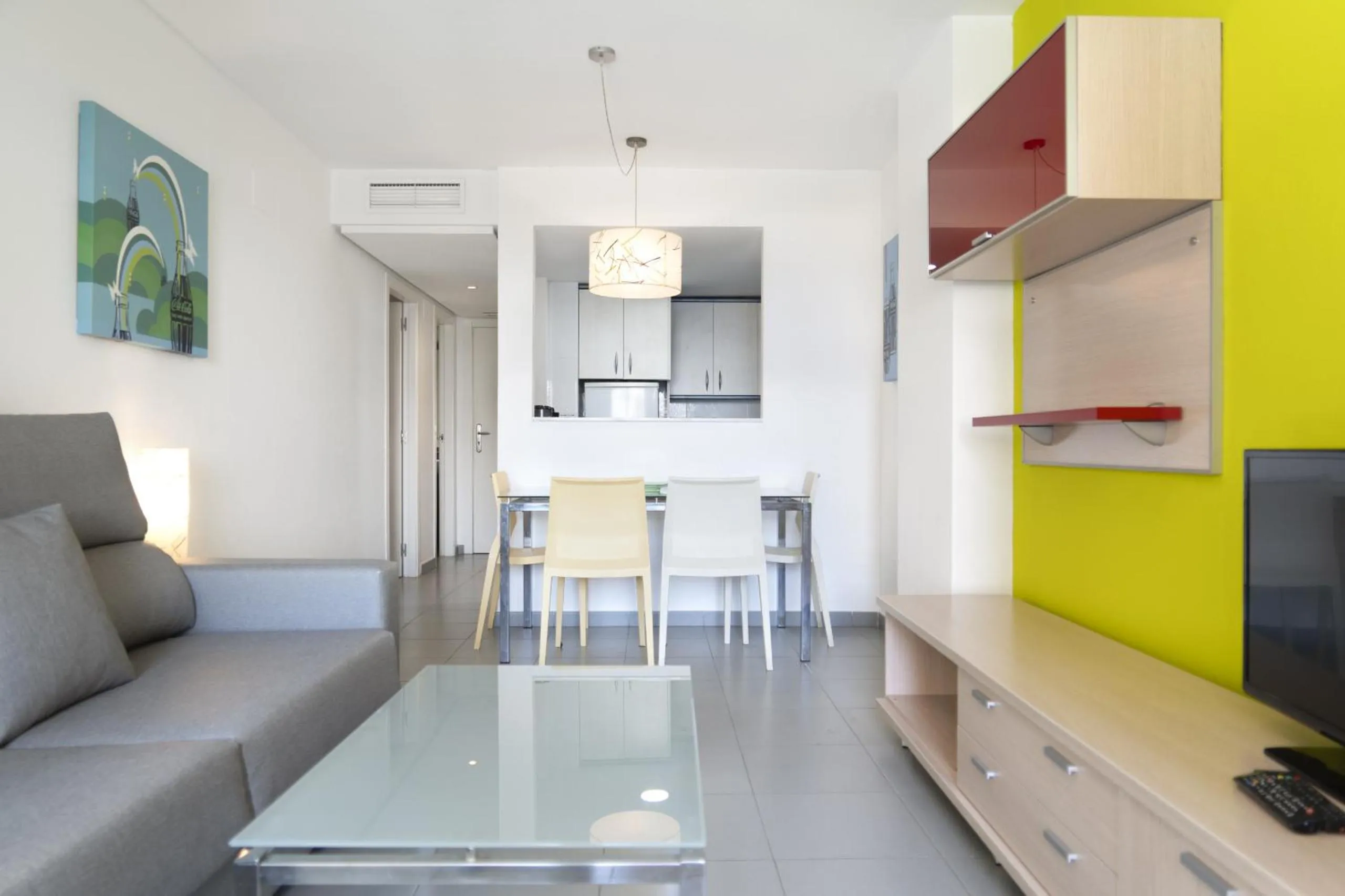 Communal lounge/ TV room in Apartamentos Hipocampos Calpe Rent Apart