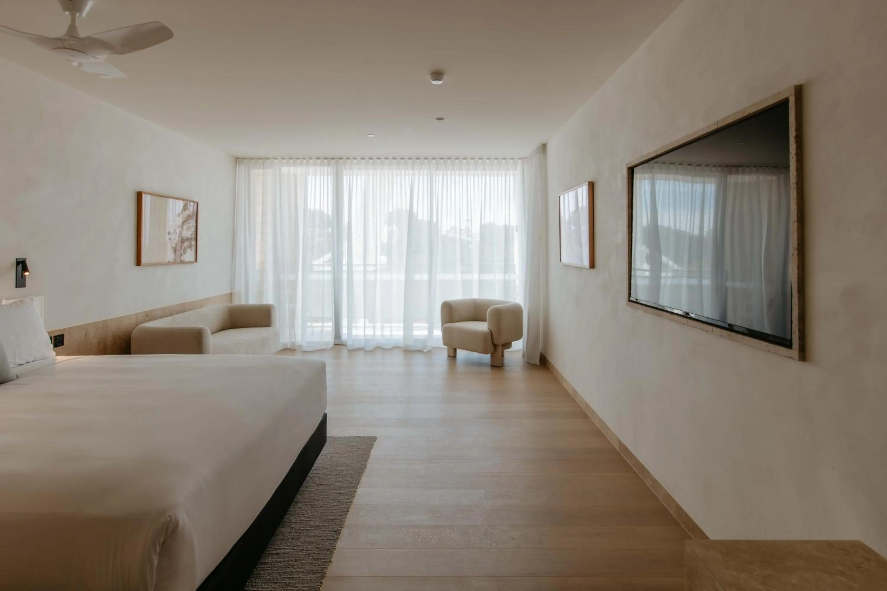 Bed in Hotel Sorrento