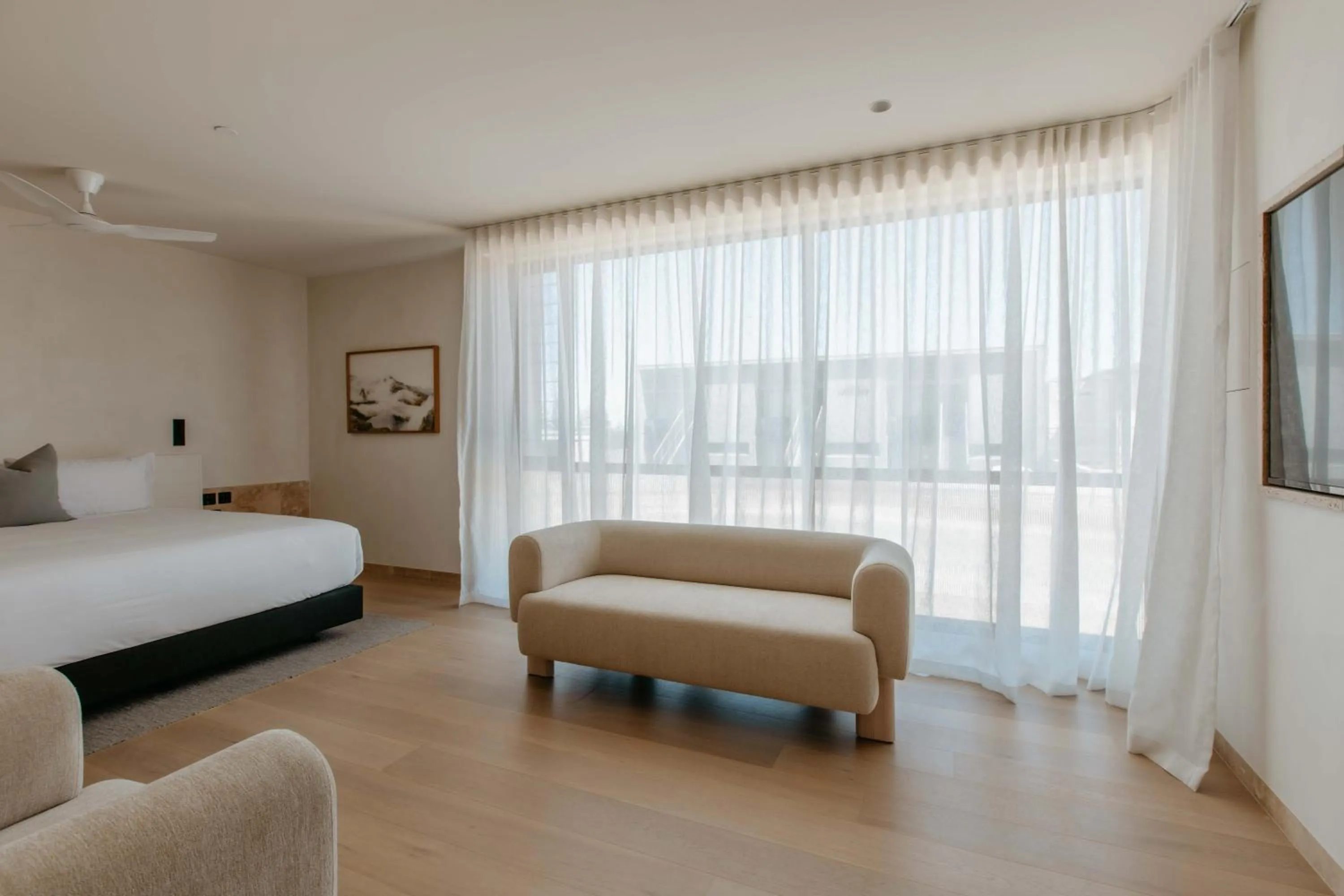 Bed in Hotel Sorrento