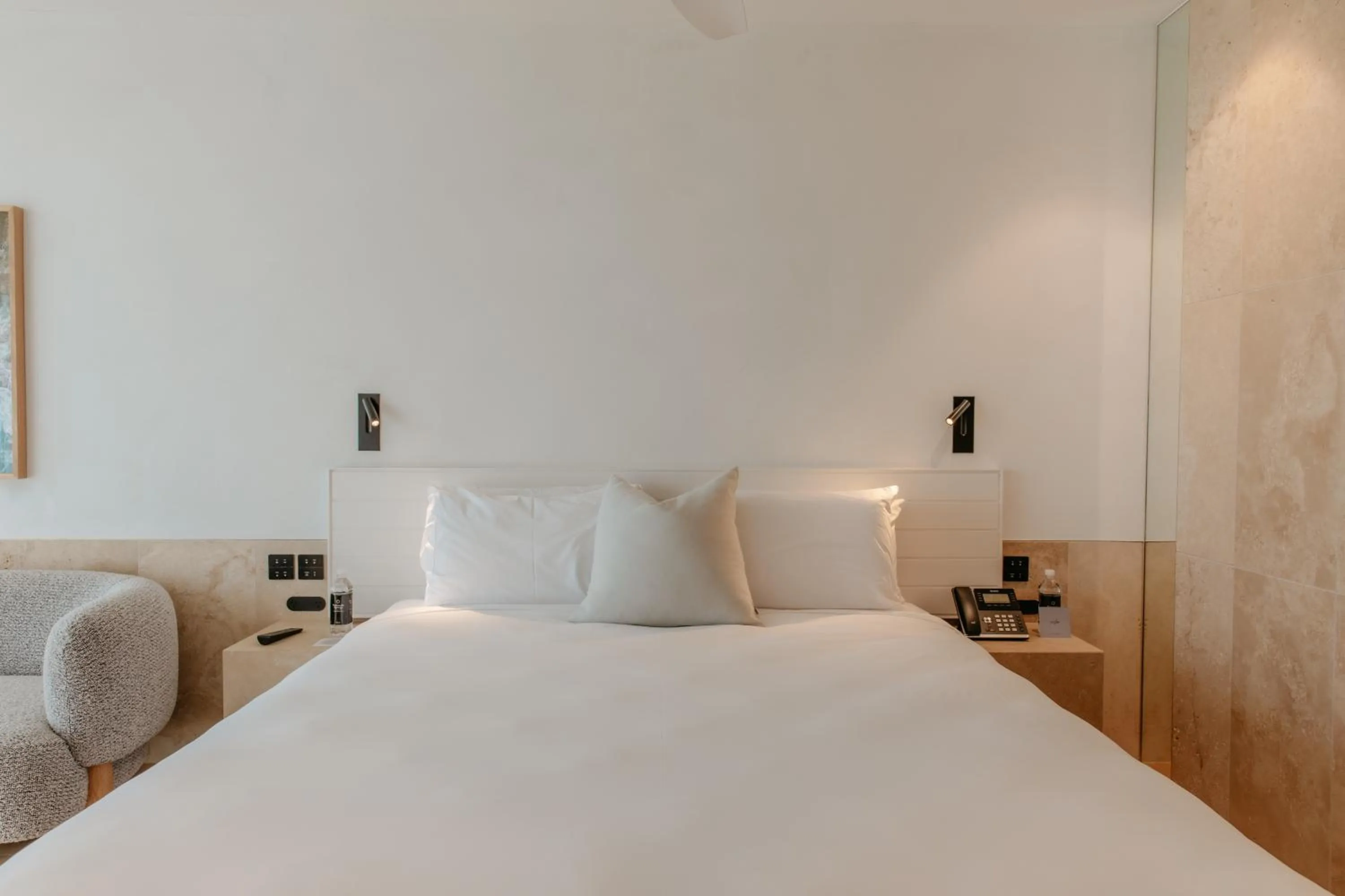 Bed in Hotel Sorrento