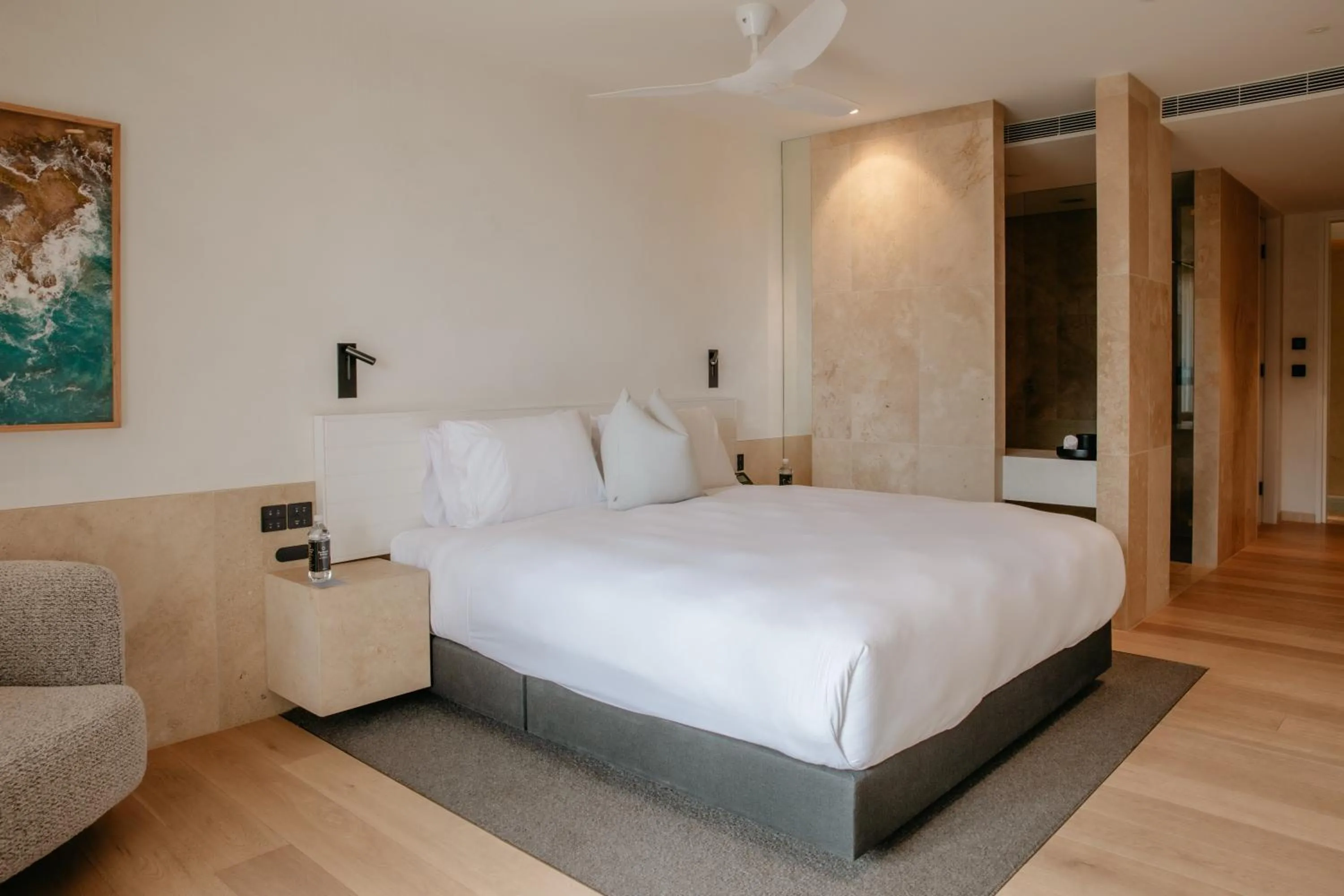 Bed in Hotel Sorrento