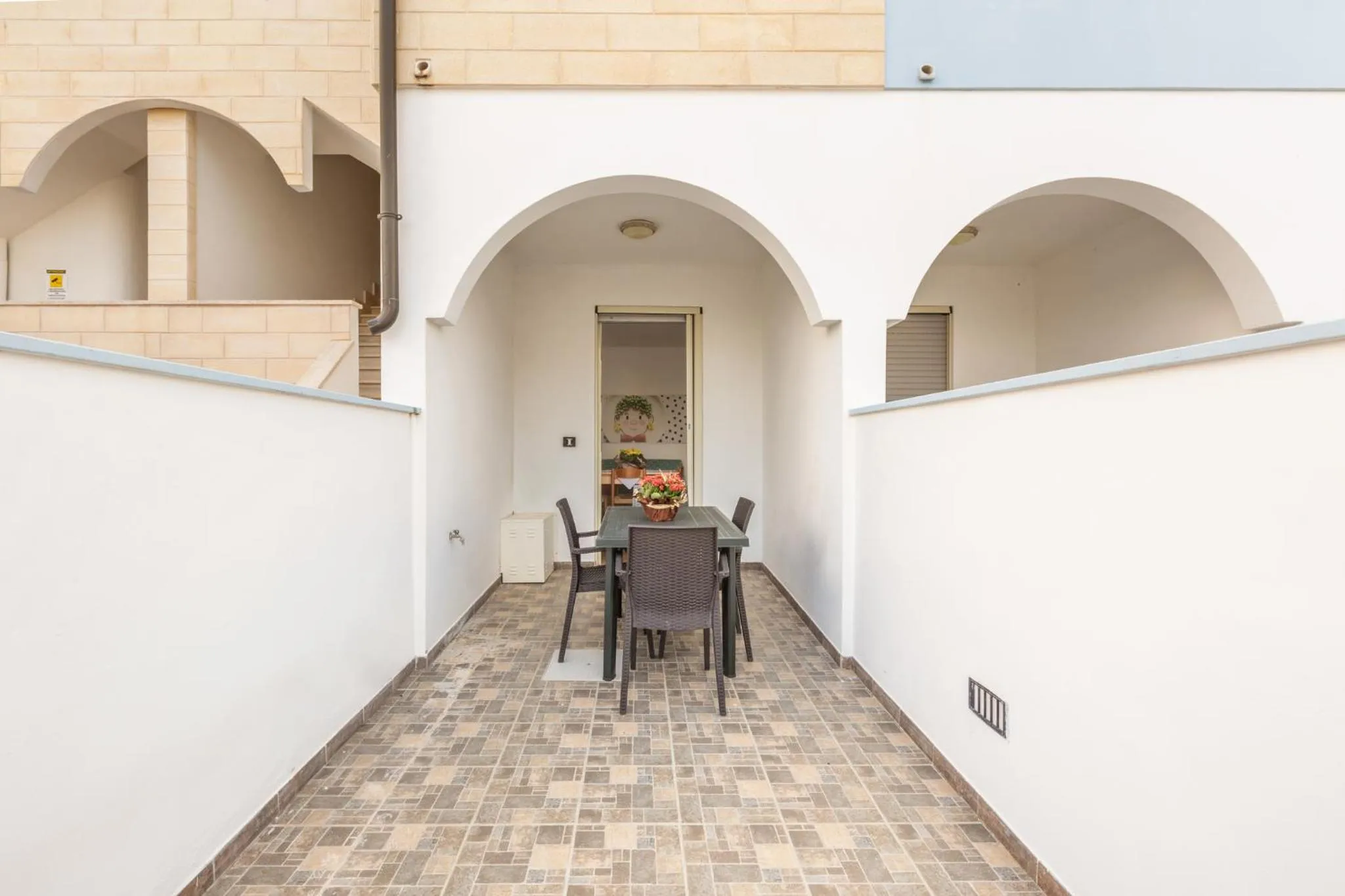 Patio in Residence Magic Sea Lido Marini