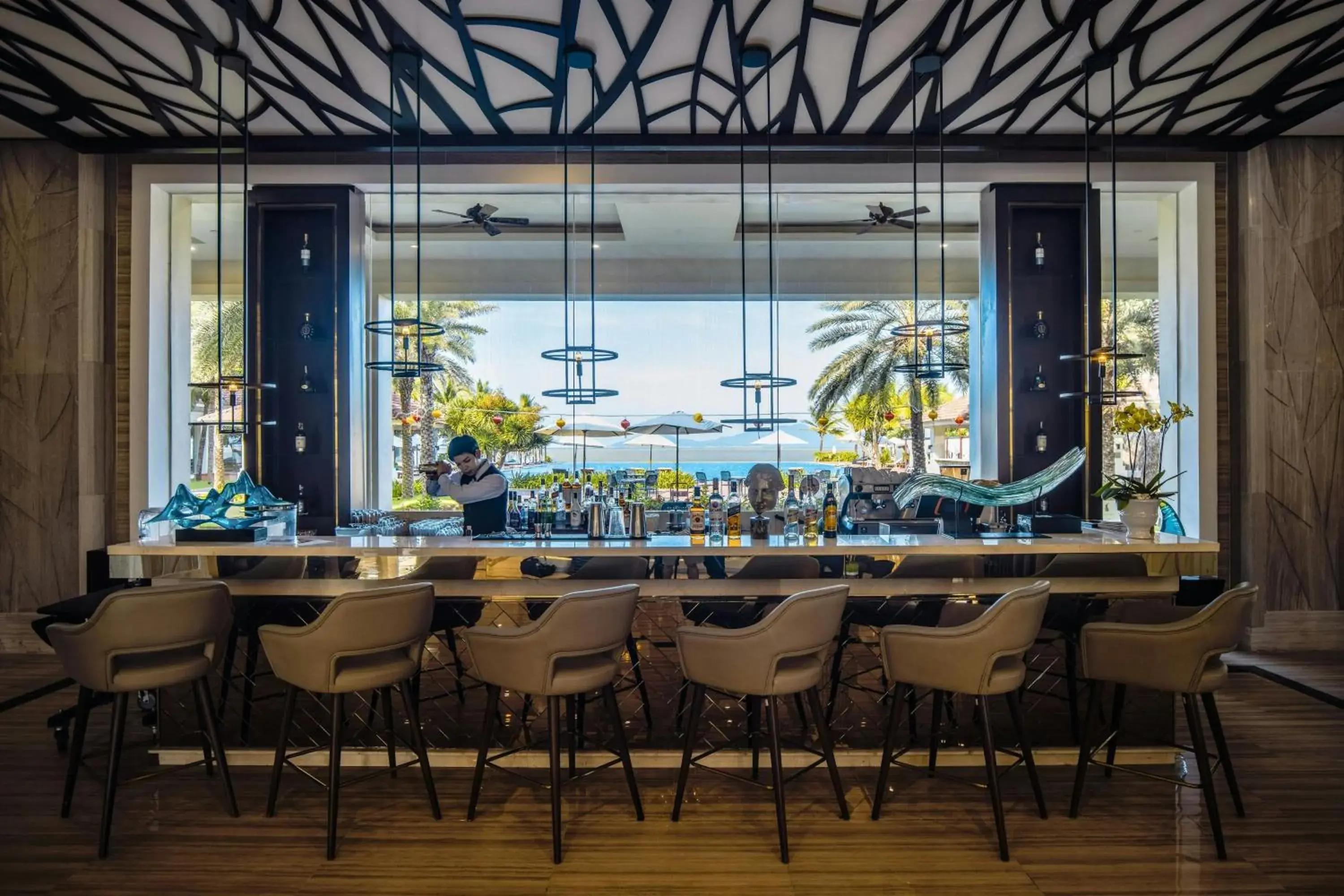 Lounge or bar in Vinpearl Resort & Spa Hoi An Lounge or bar in Vinpearl Resort & Spa Hoi An