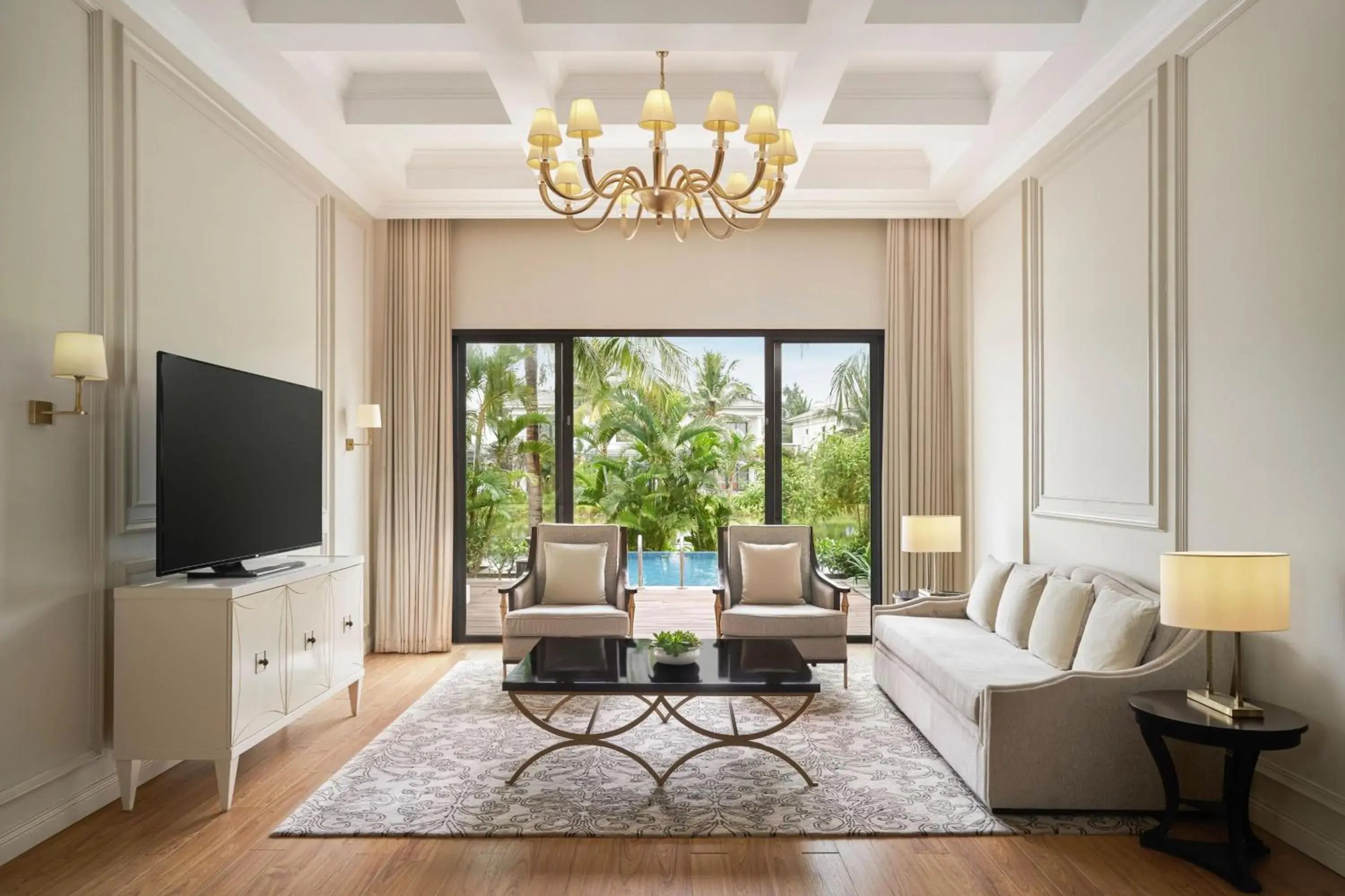 Three-Bedroom Villa, Garden View with Private Pool in Danang Marriott Resort & Spa, Non Nuoc Beach Villas Three-Bedroom Villa, Garden View with Private Pool in Danang Marriott Resort & Spa, Non Nuoc Beach Villas