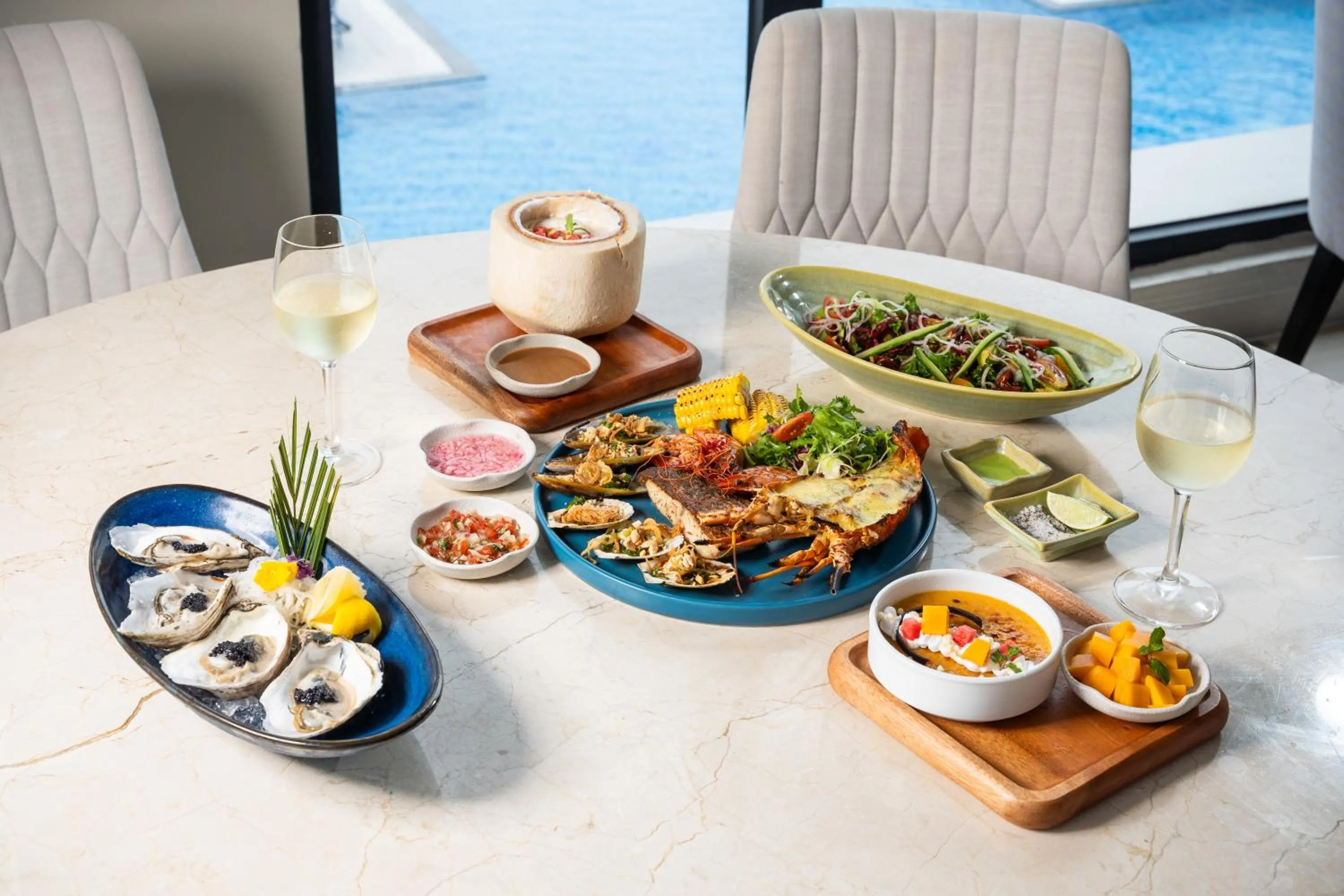 Restaurant/places to eat in Danang Marriott Resort & Spa, Non Nuoc Beach Villas