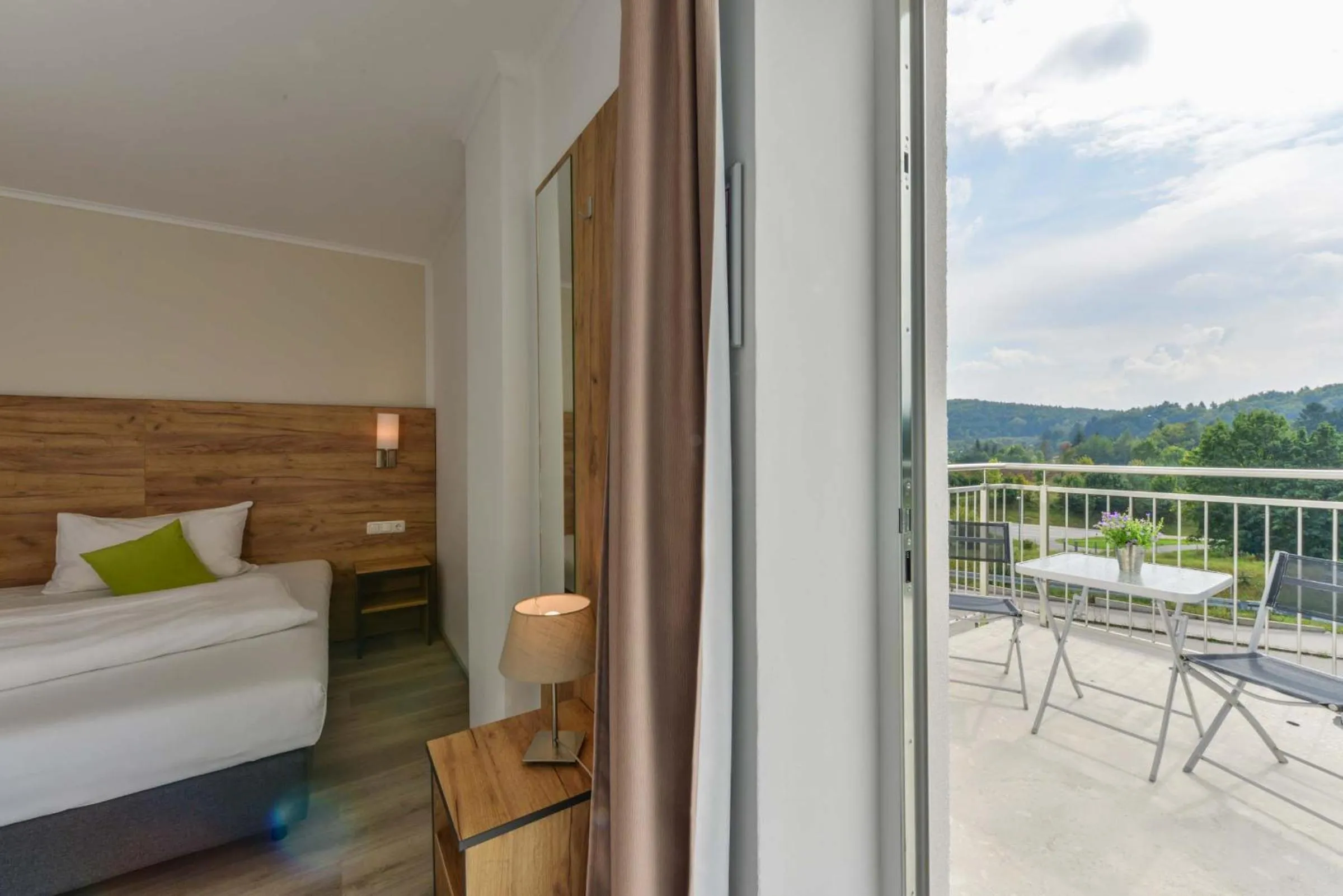 Bed in Maiers Hotel Parsberg