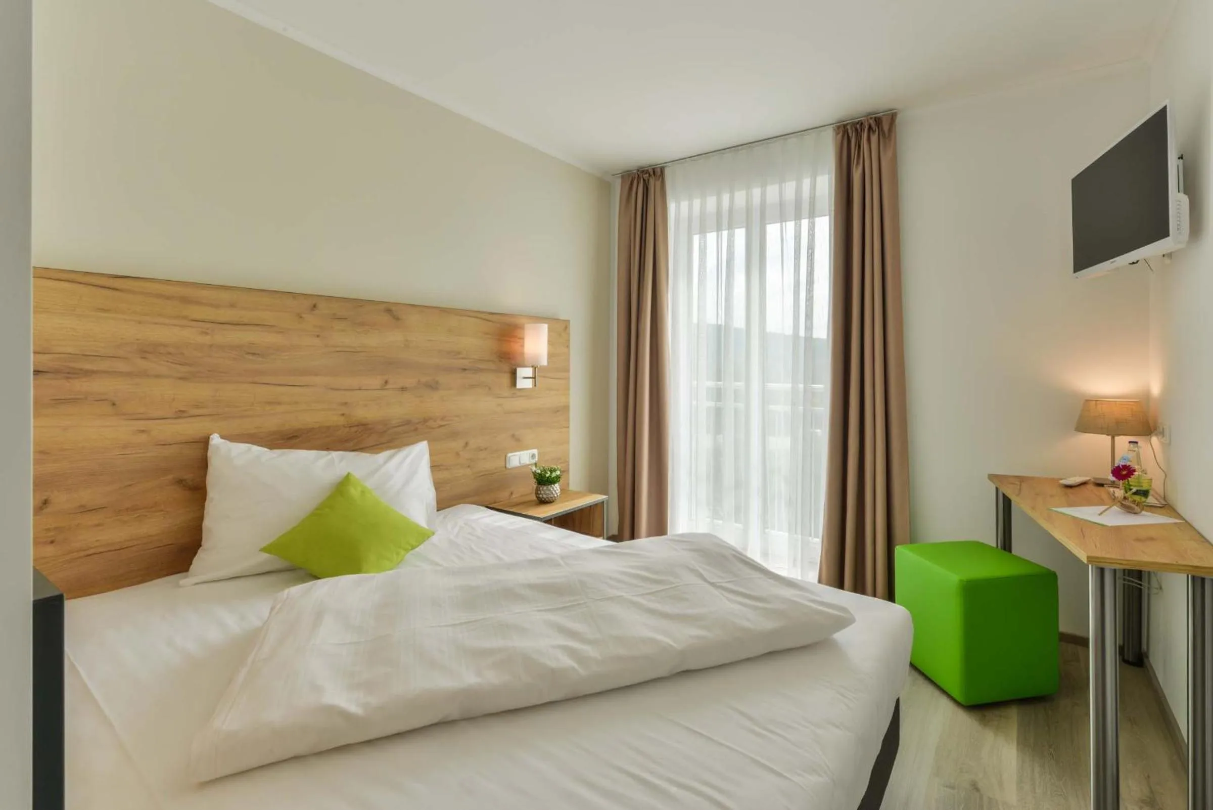 Photo of the whole room, Bed in Maiers Hotel Parsberg