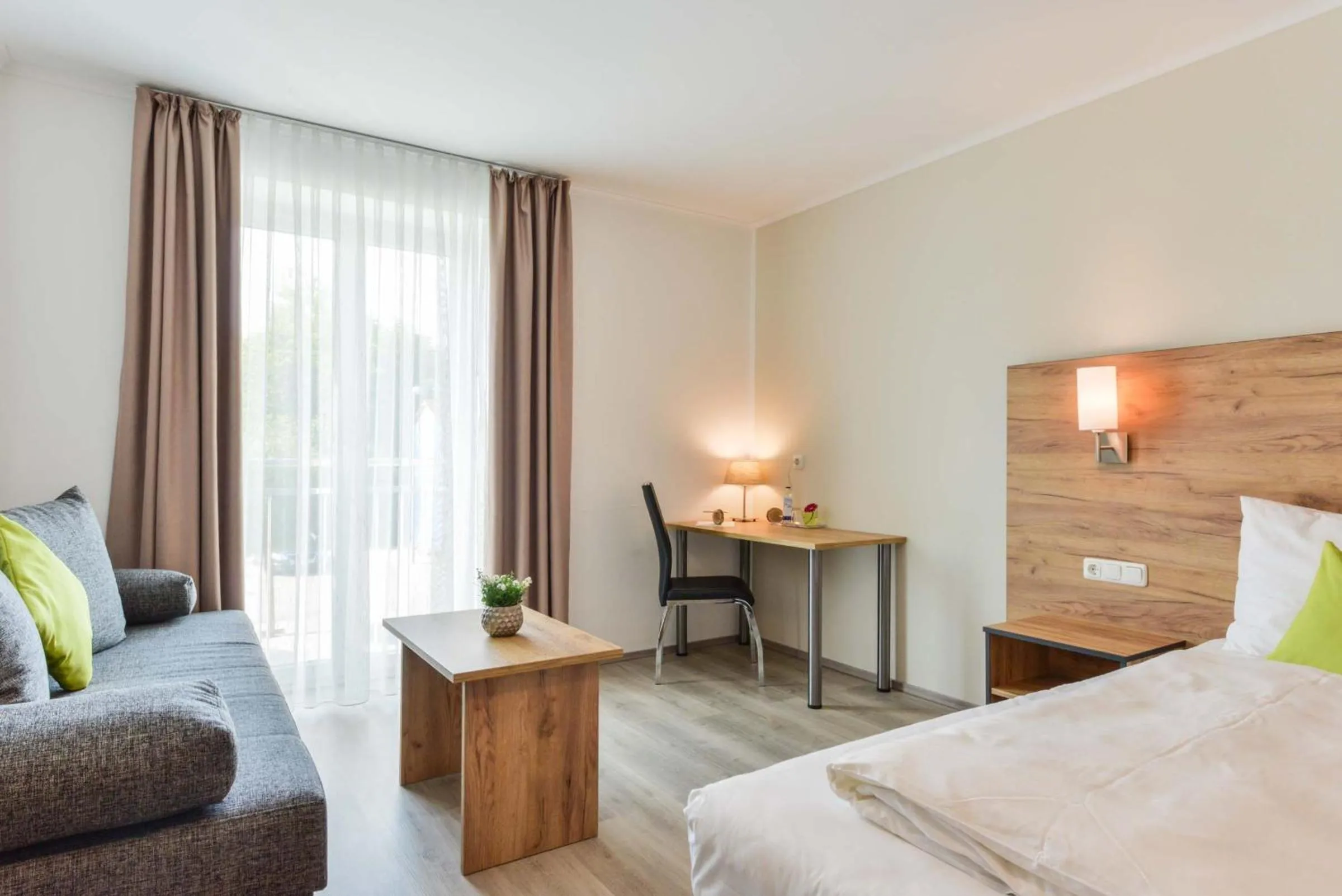 Photo of the whole room, Bed in Maiers Hotel Parsberg