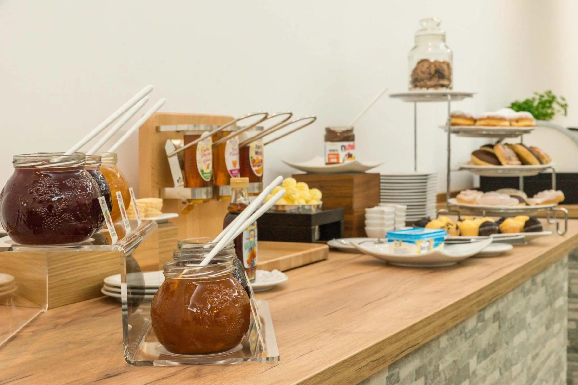 Buffet breakfast in Maiers Hotel Parsberg