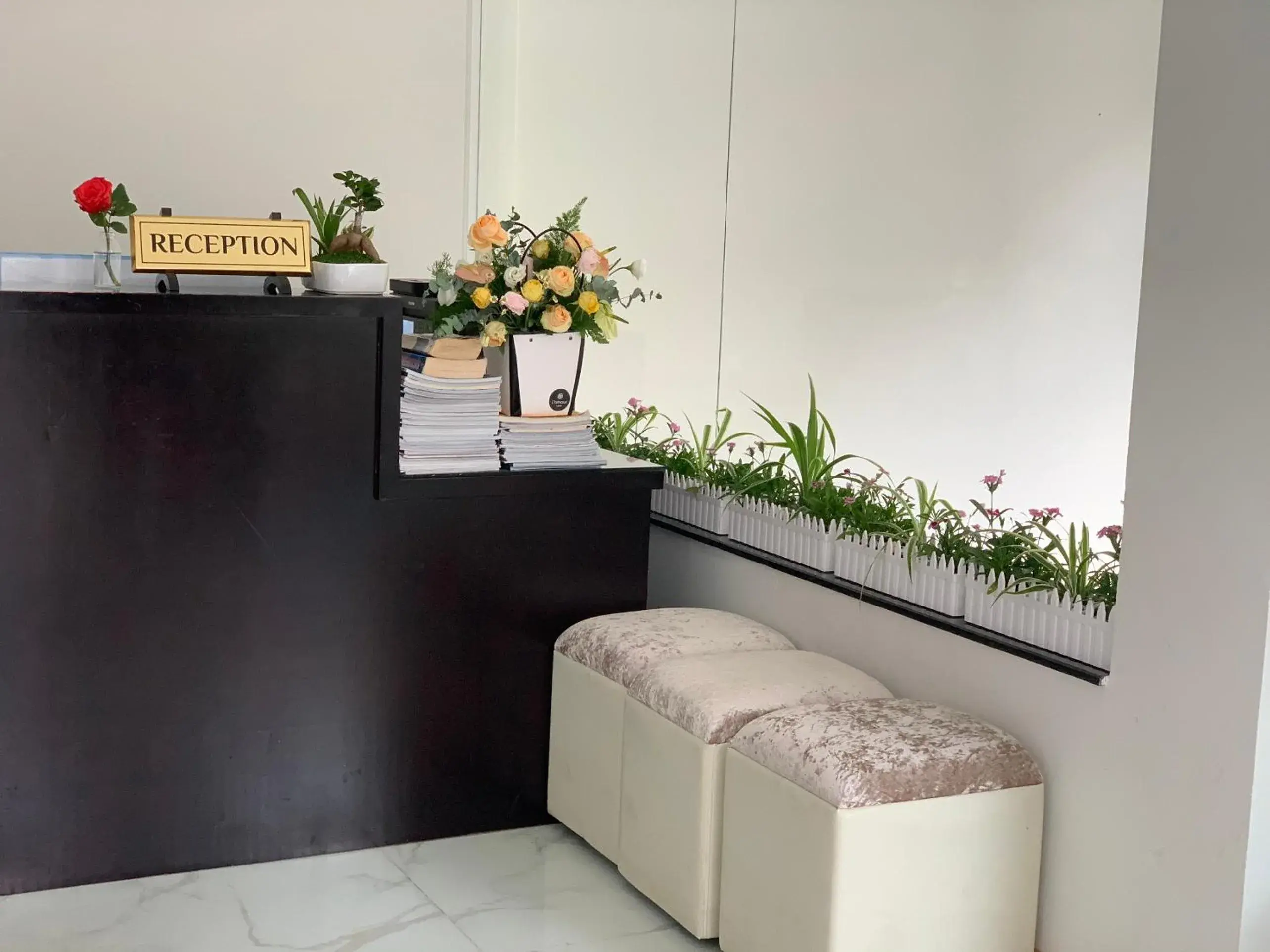 Lobby or reception in Dalat Eco Hotel Lobby or reception in Dalat Eco Hotel