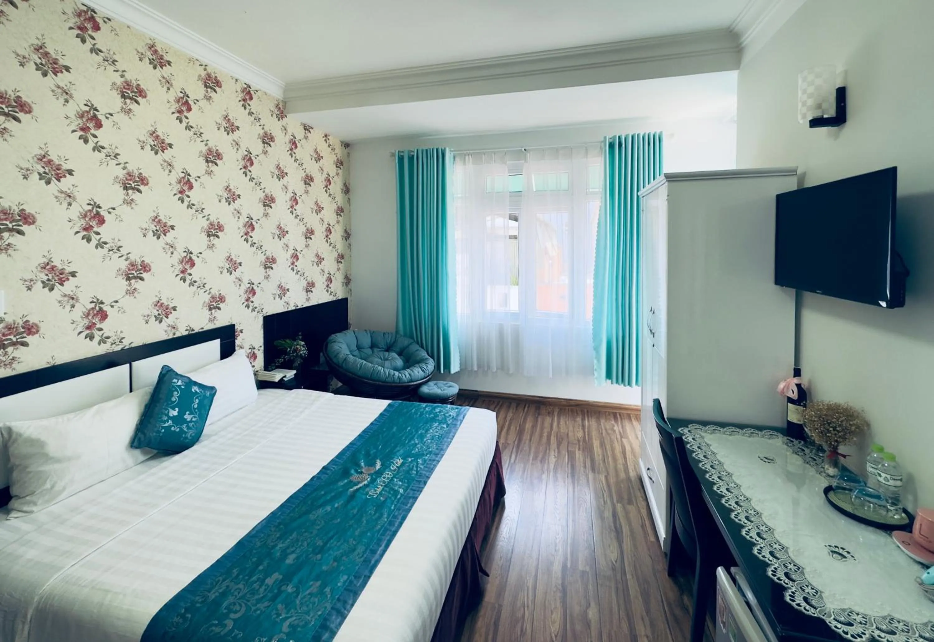 Bed in Dalat Eco Hotel