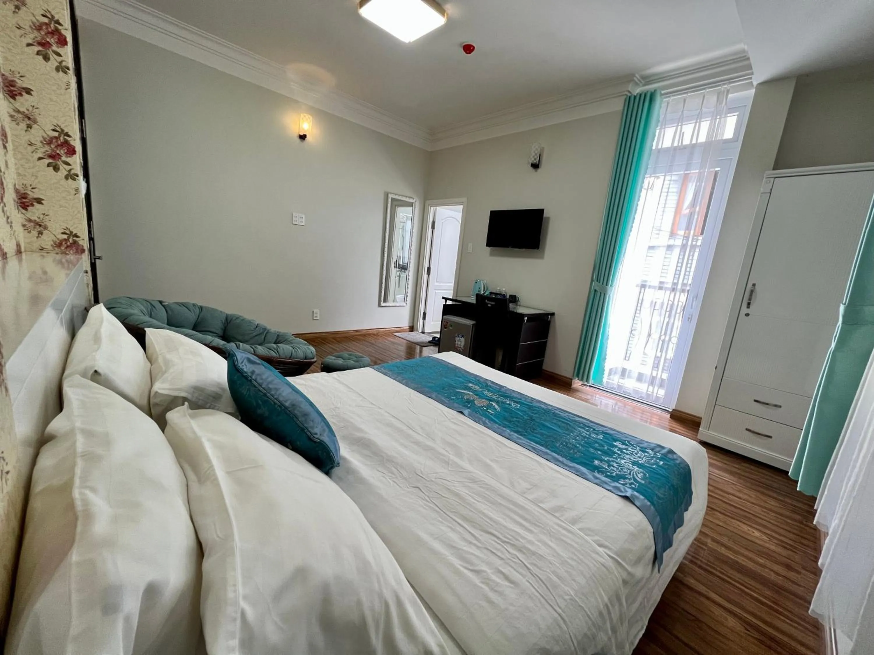 Bed in Dalat Eco Hotel