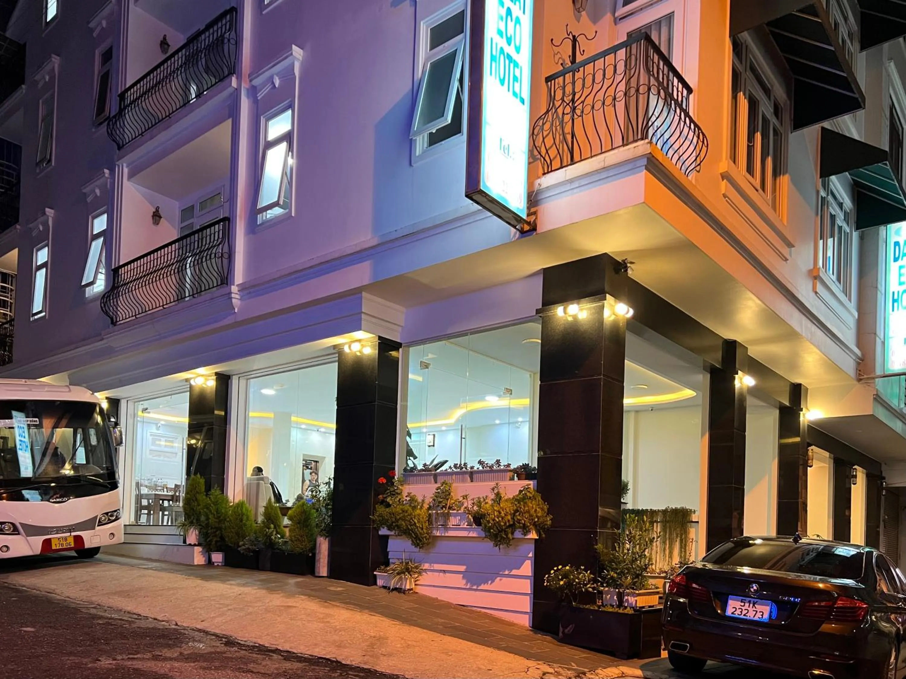 Facade/entrance in Dalat Eco Hotel