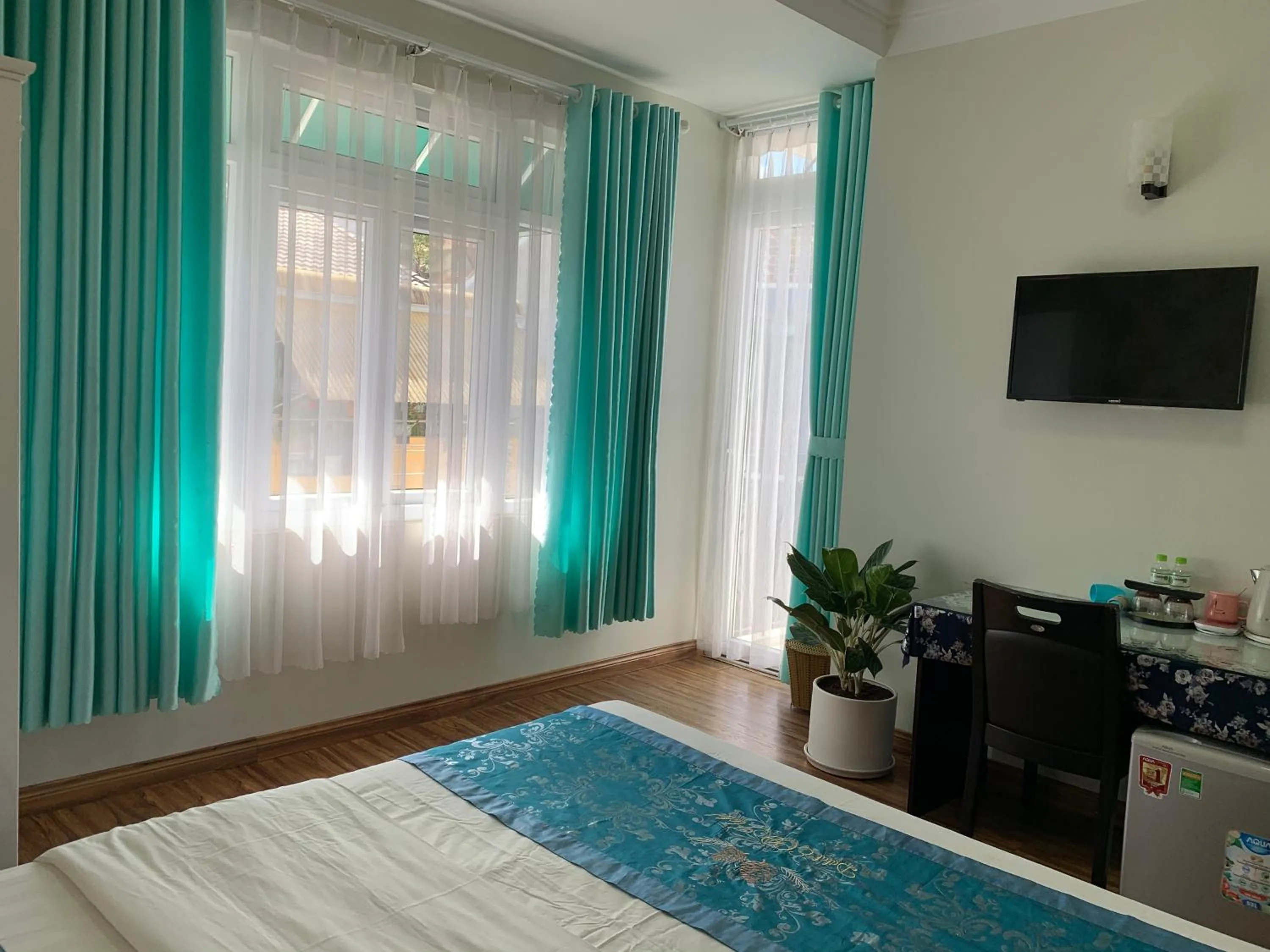 Bed in Dalat Eco Hotel