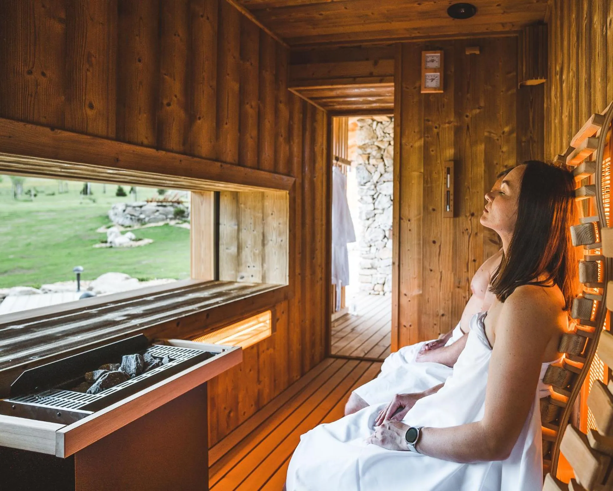 Spa and wellness centre/facilities in Aparthotel & Wellness Knížecí cesta