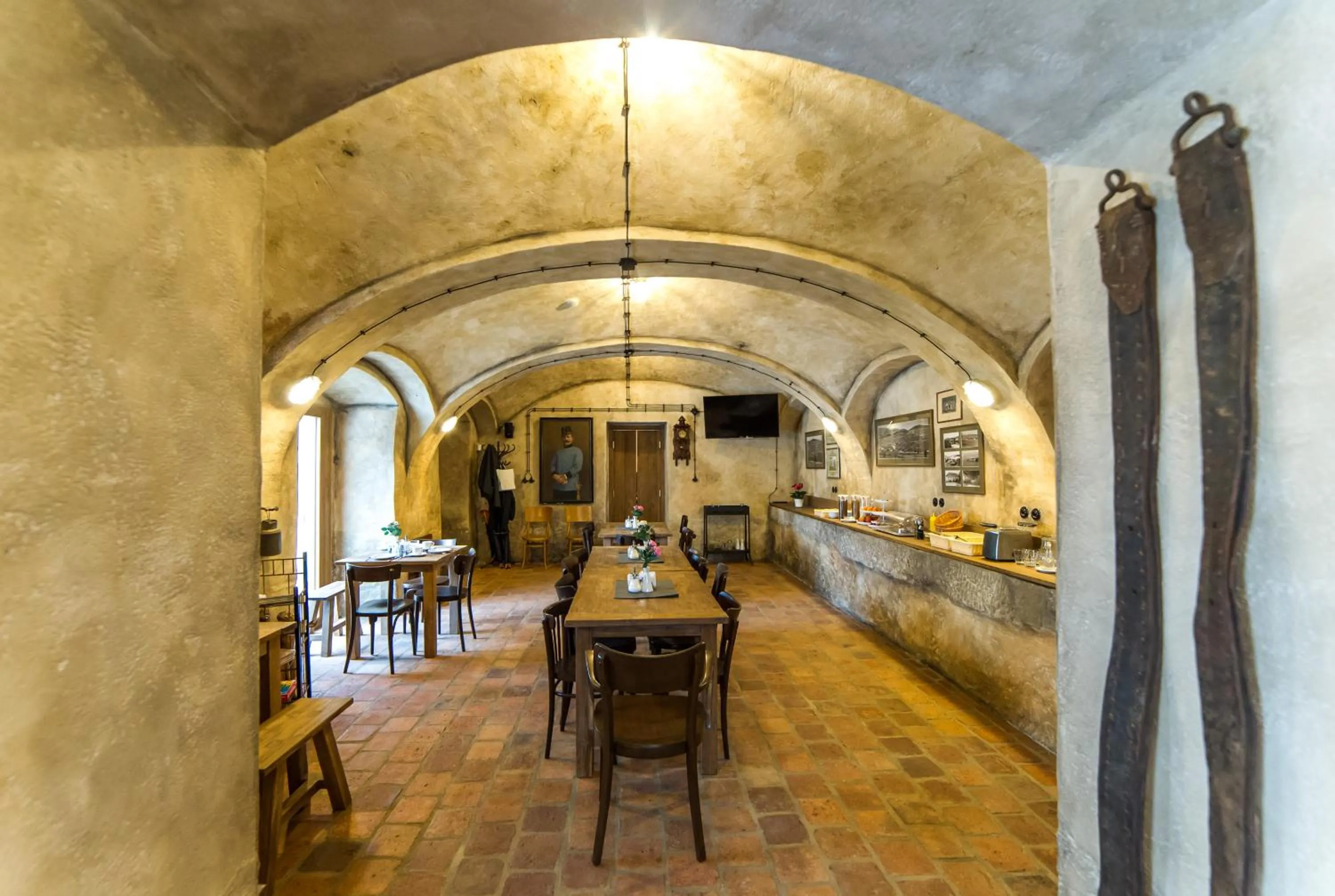 Communal lounge/ TV room in Aparthotel & Wellness Knížecí cesta