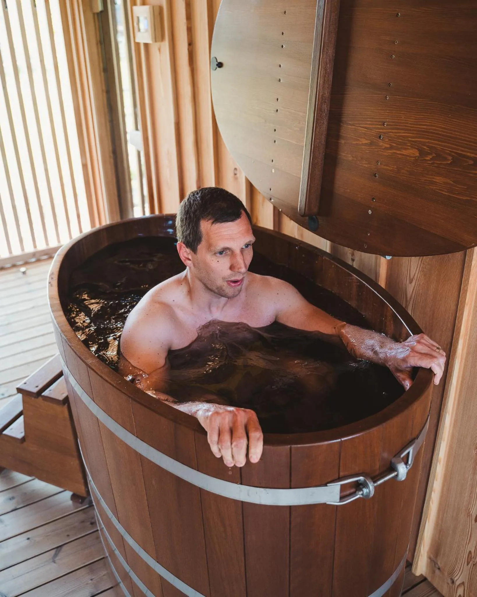 Sauna in Aparthotel & Wellness Knížecí cesta