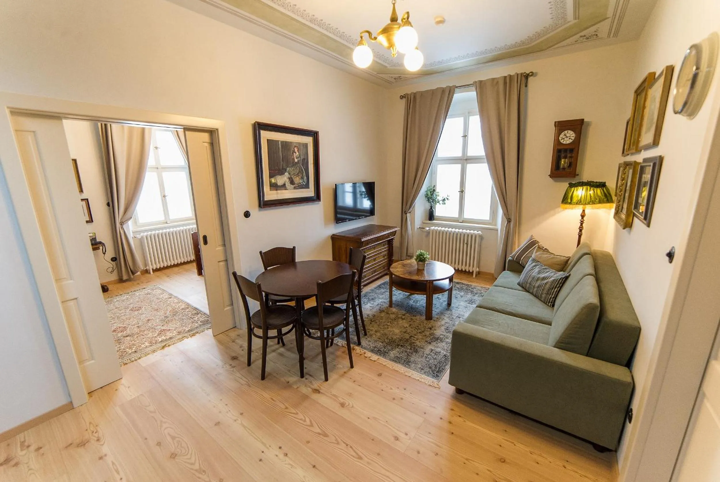 Living room in Aparthotel & Wellness Knížecí cesta