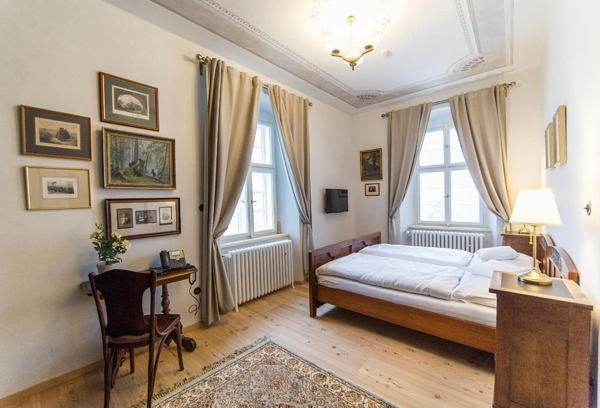 Bedroom, Bed in Aparthotel & Wellness Knížecí cesta