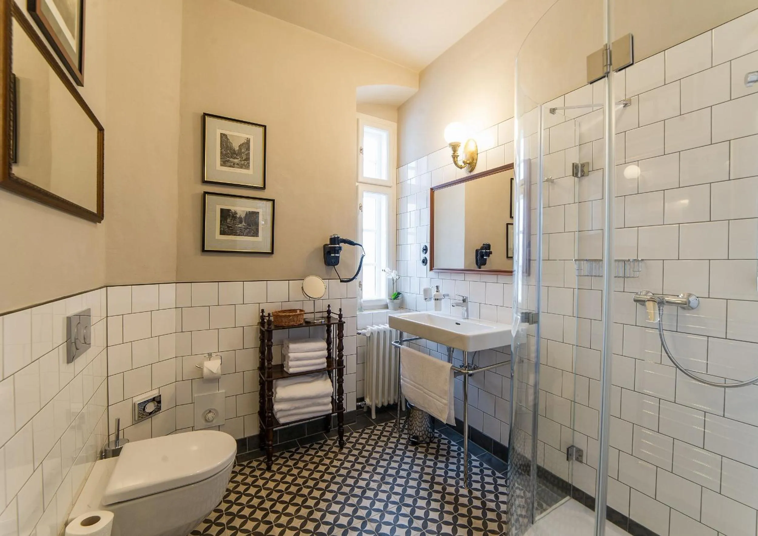 Bathroom in Aparthotel & Wellness Knížecí cesta