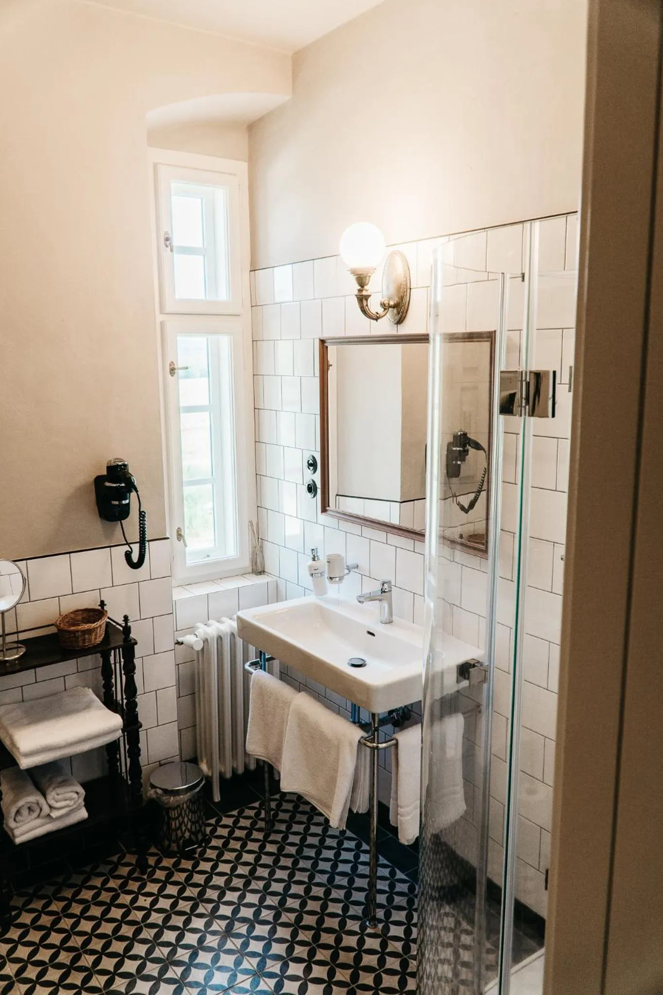 Shower in Aparthotel & Wellness Knížecí cesta