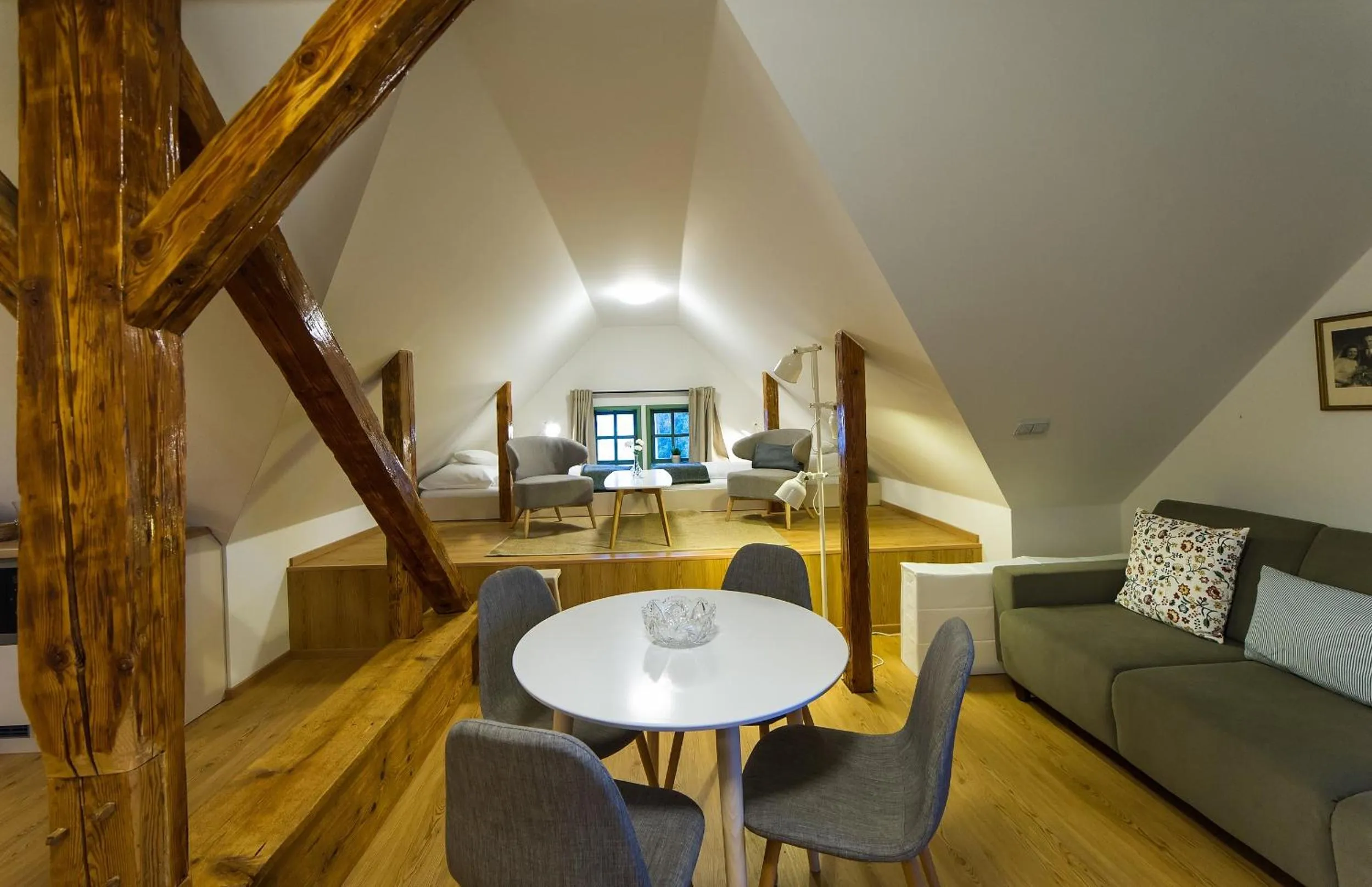 Living room in Aparthotel & Wellness Knížecí cesta