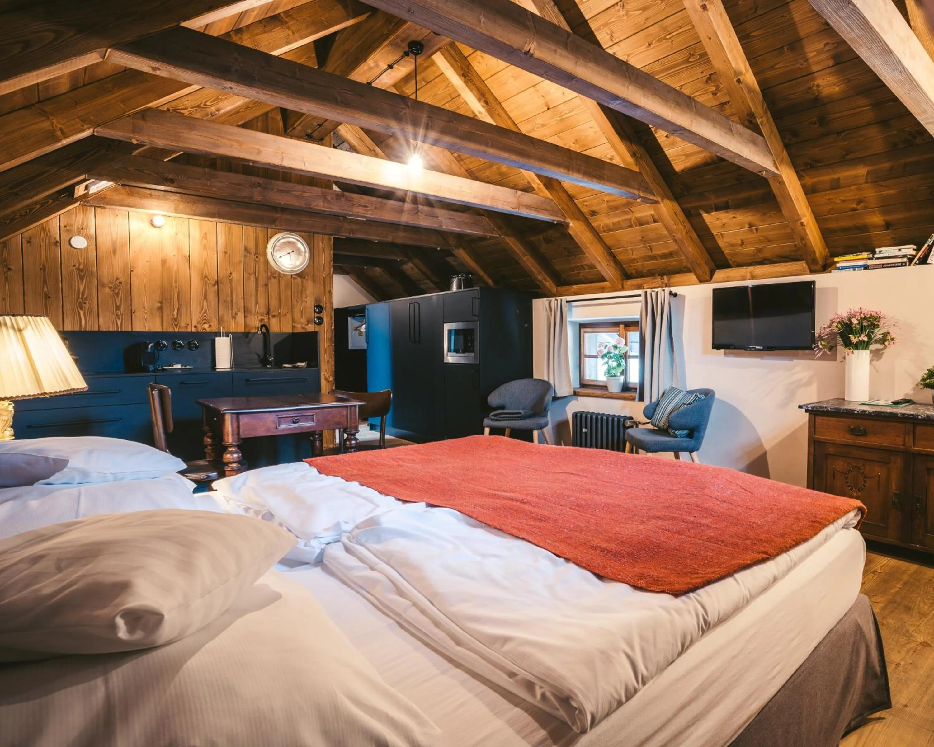 Bed in Aparthotel & Wellness Knížecí cesta