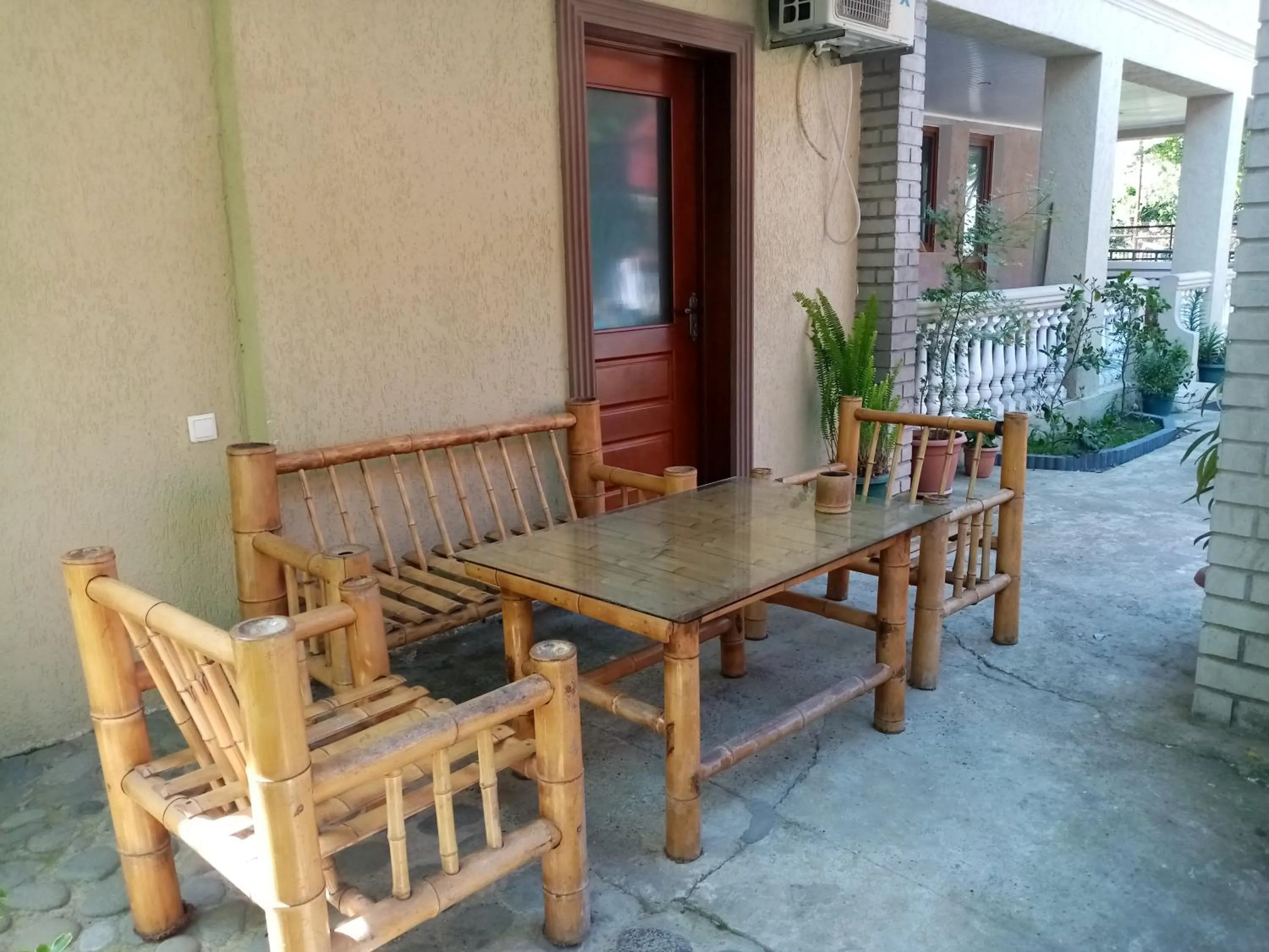 Balcony/Terrace in Guest house Agmashenebeli 229