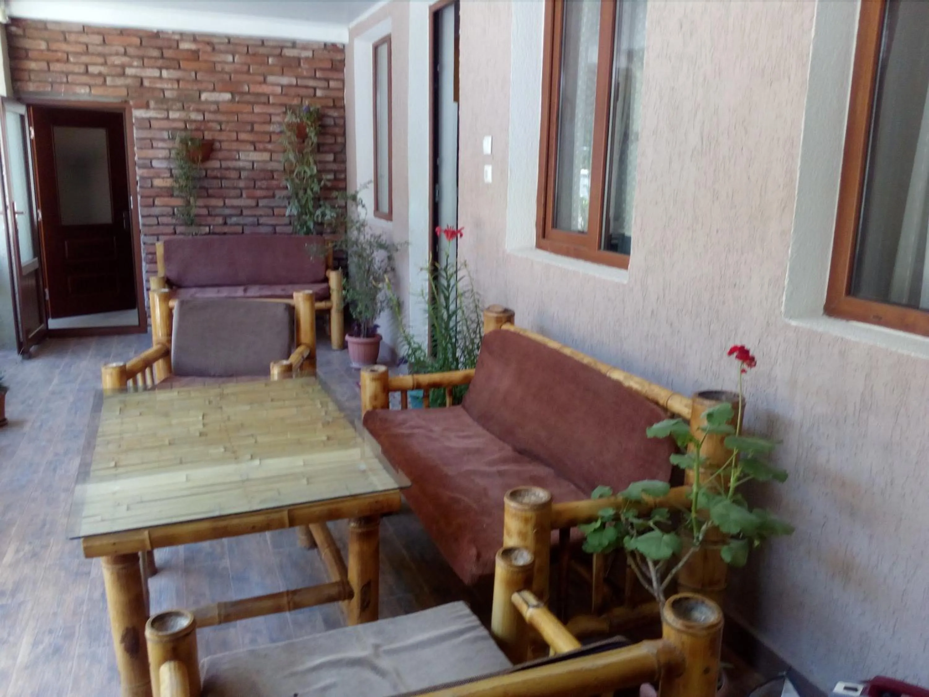 Balcony/Terrace in Guest house Agmashenebeli 229