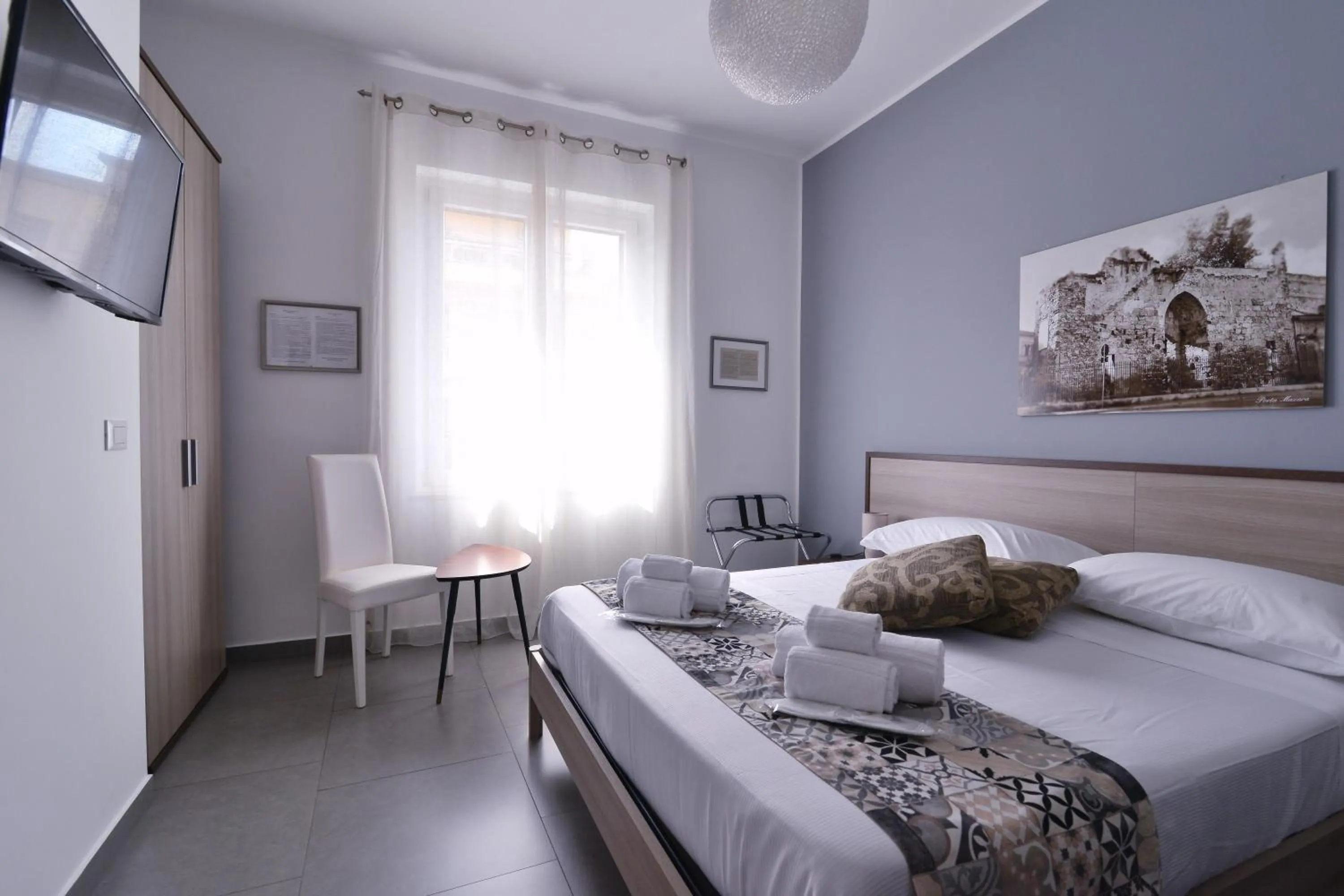 Bedroom, Bed in B&B Le Porte Del Centro