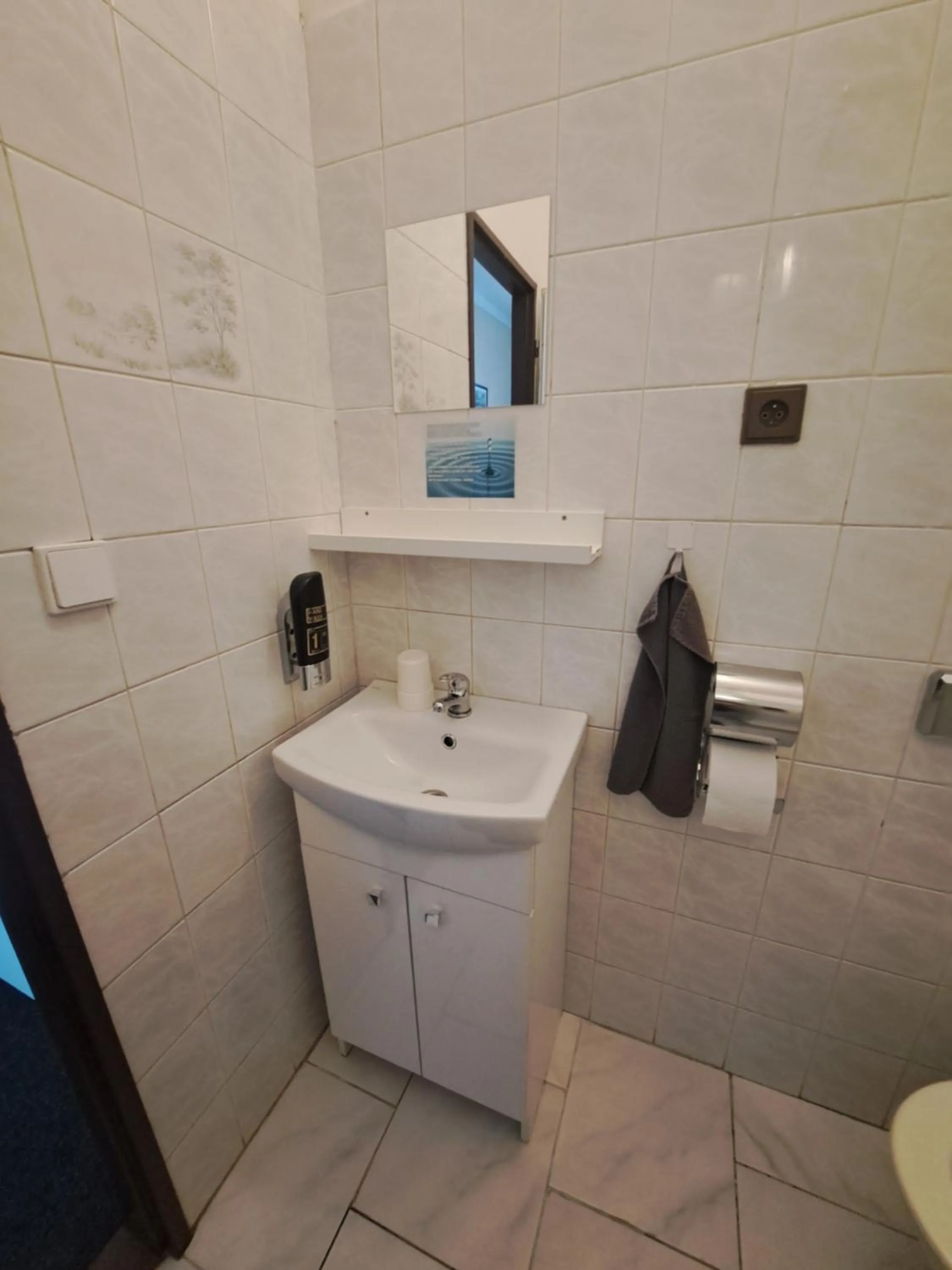 Bathroom in Pension U Johnů