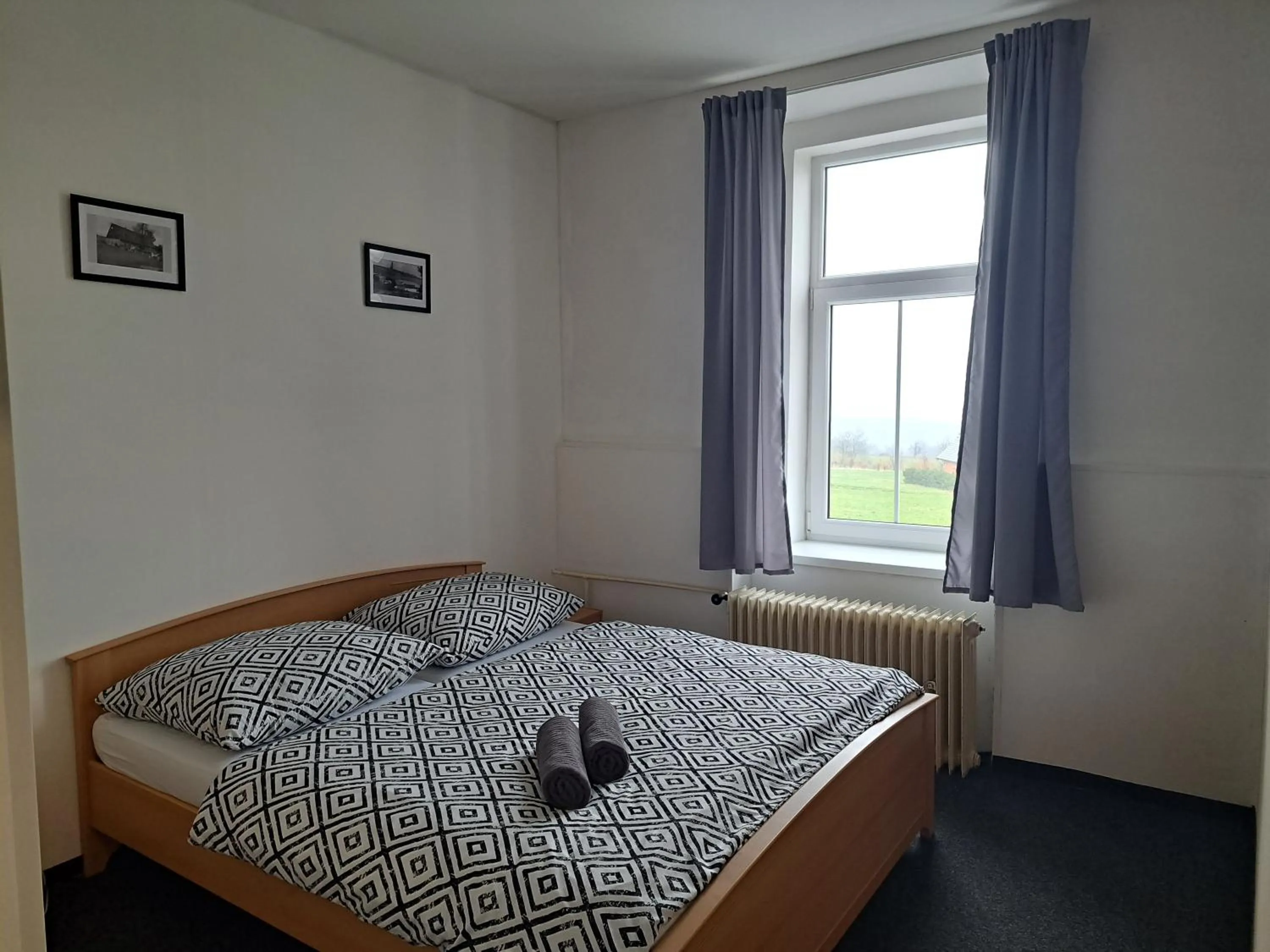 Bedroom, Bed in Pension U Johnů