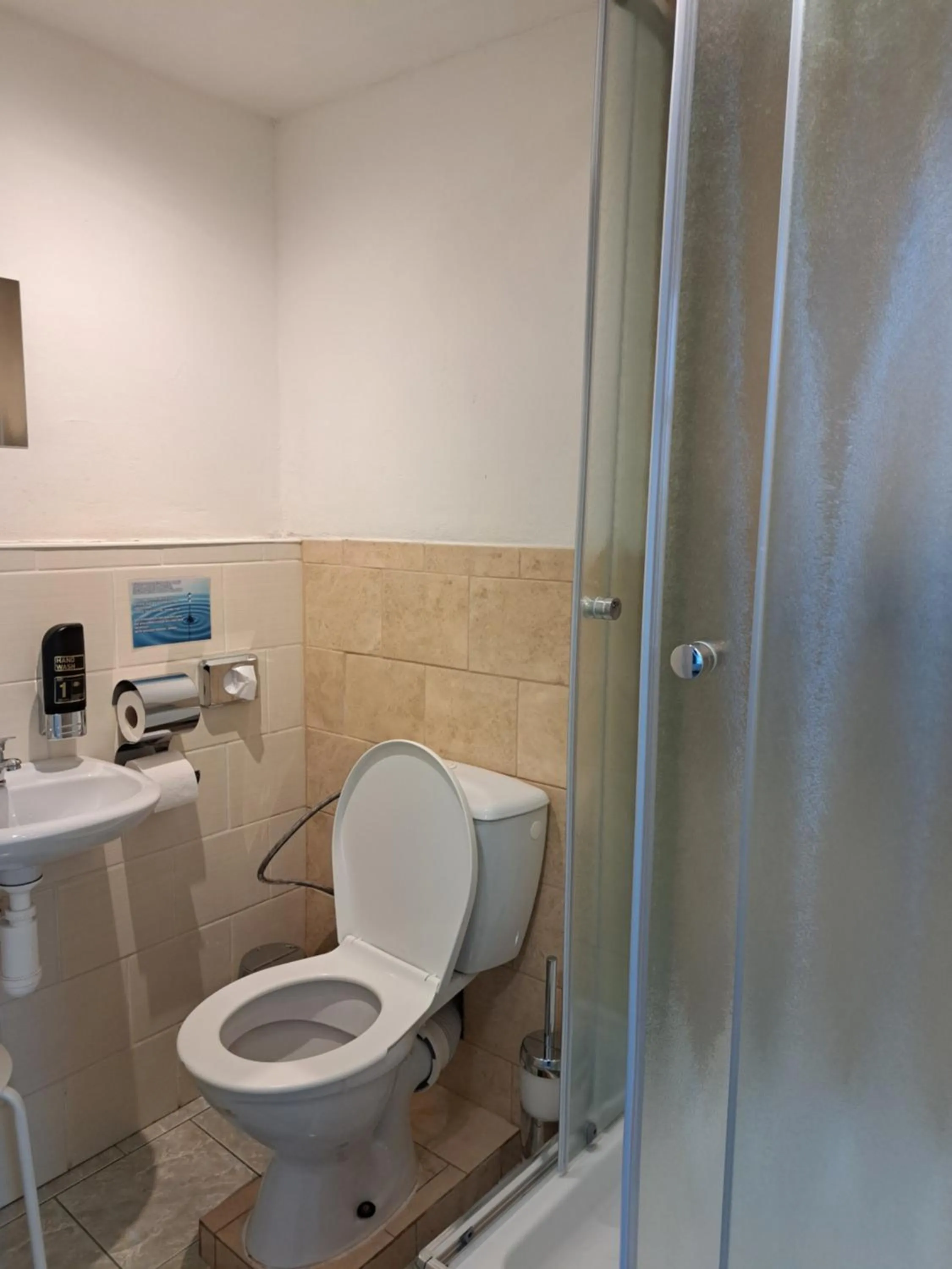 Bathroom in Pension U Johnů