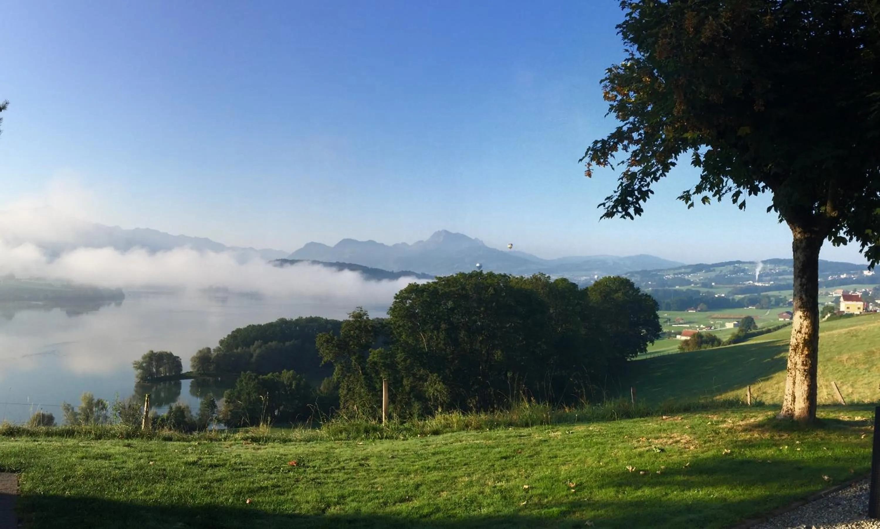 Natural landscape in Romantik Hotel le Vignier
