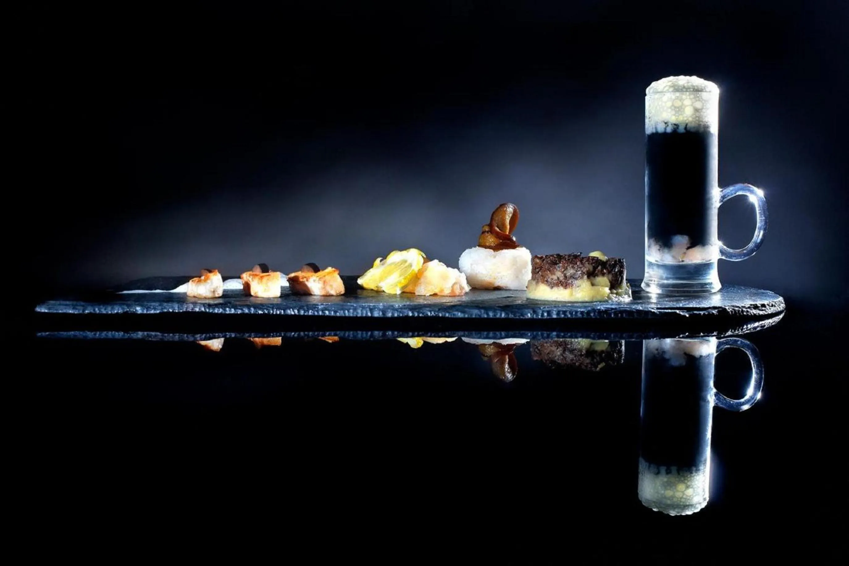 Food close-up in Romantik Hotel le Vignier