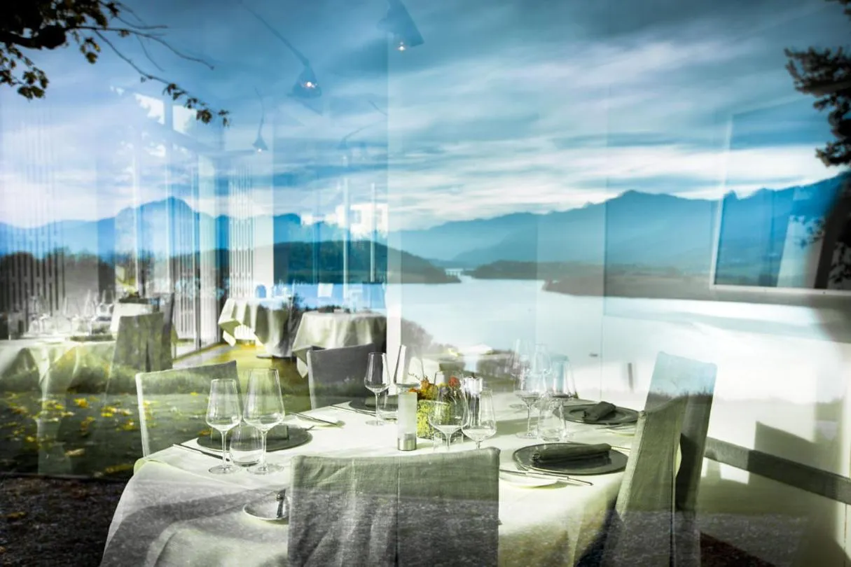 Mountain view in Romantik Hotel le Vignier