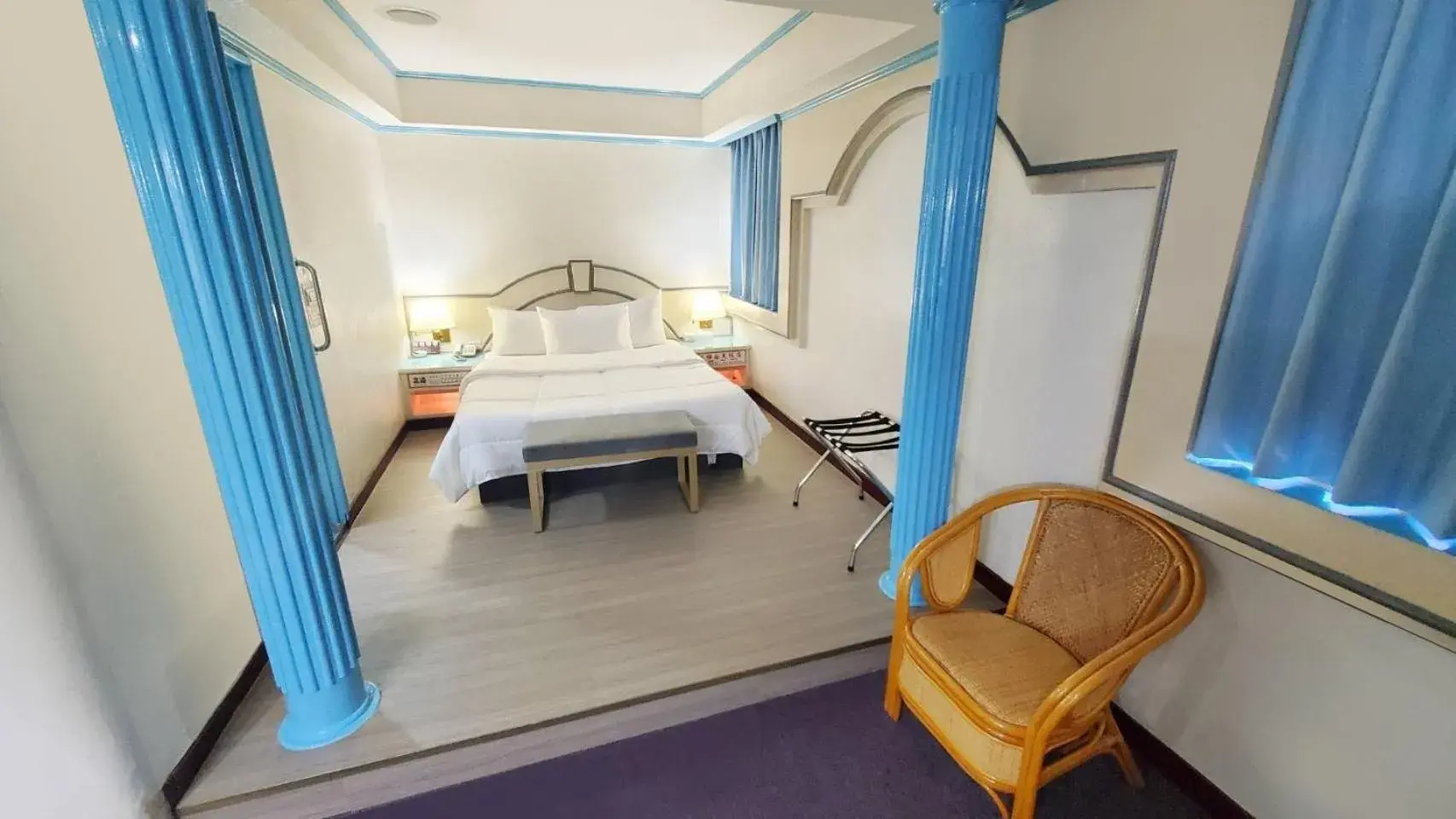 Bed in Hua Ku Hotel Bed in Hua Ku Hotel